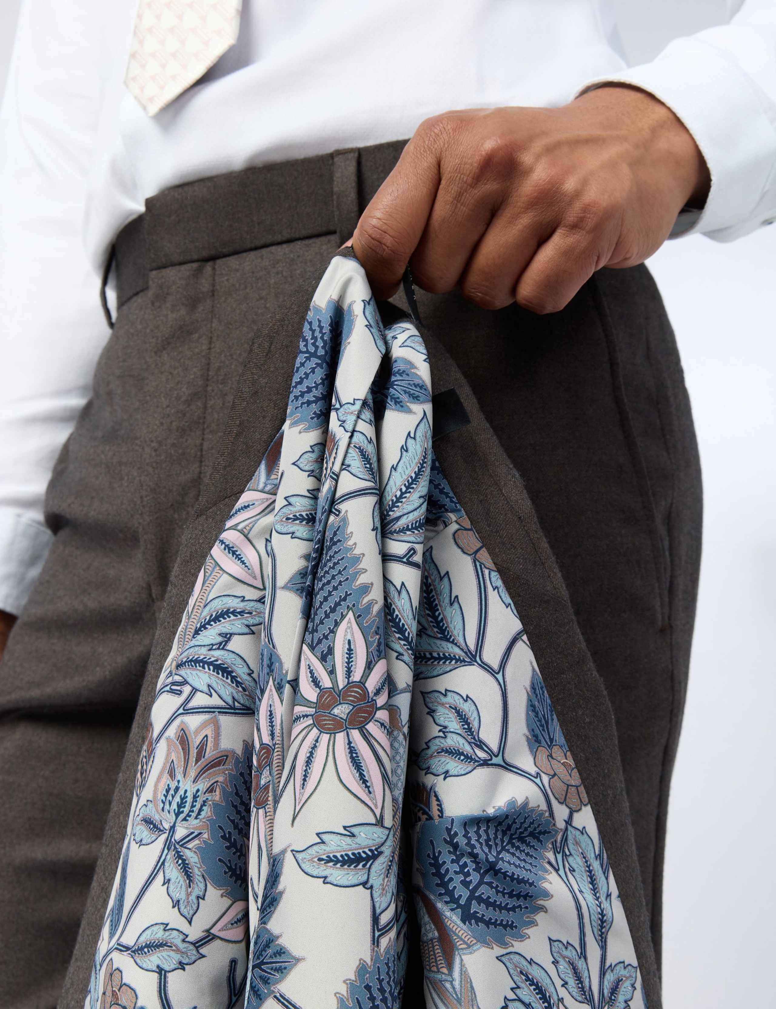 Slim Fit Wool Rich Flannel Suit 5 of 7