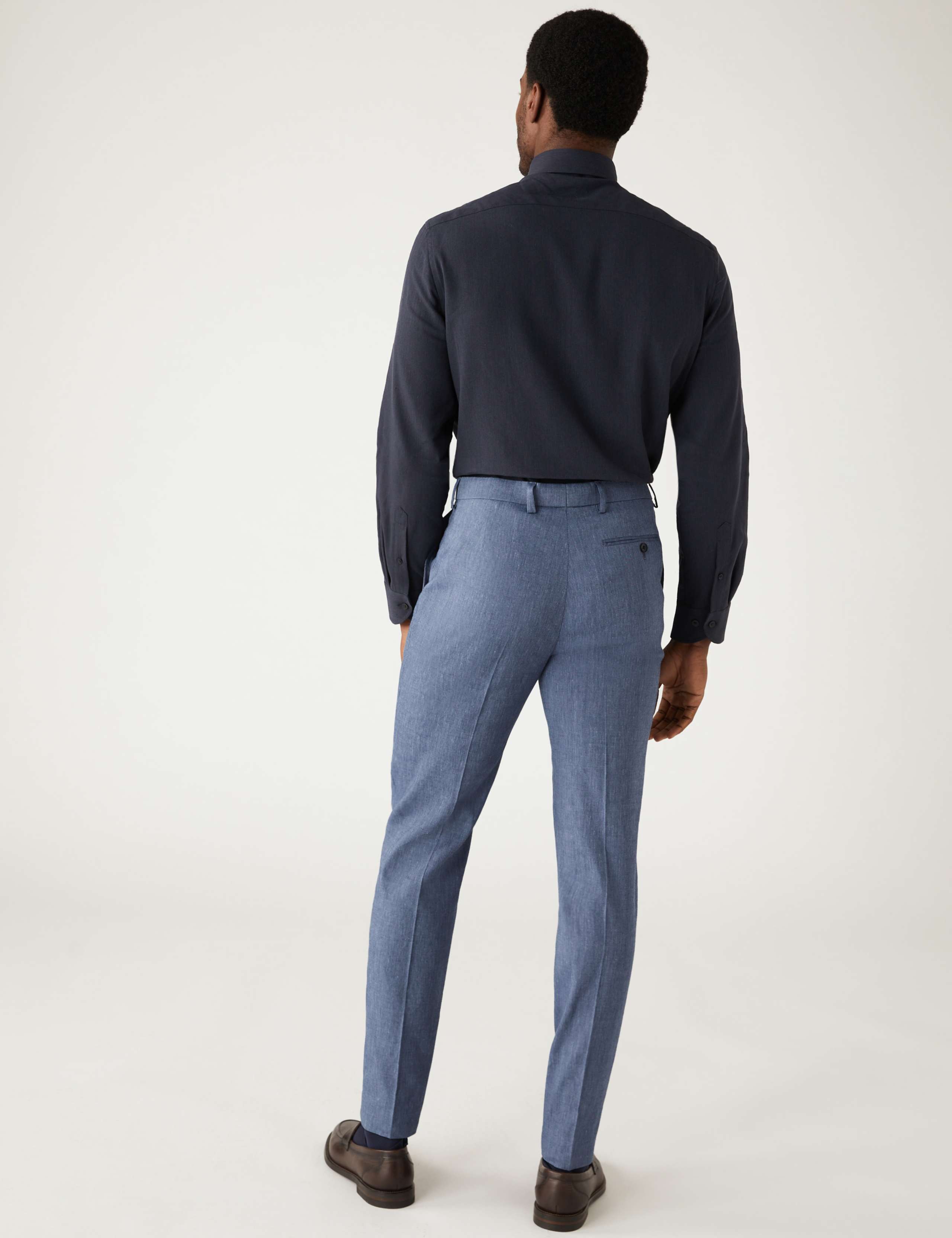 Tailored Fit Italian Linen Miracle™ Suit 6 of 6