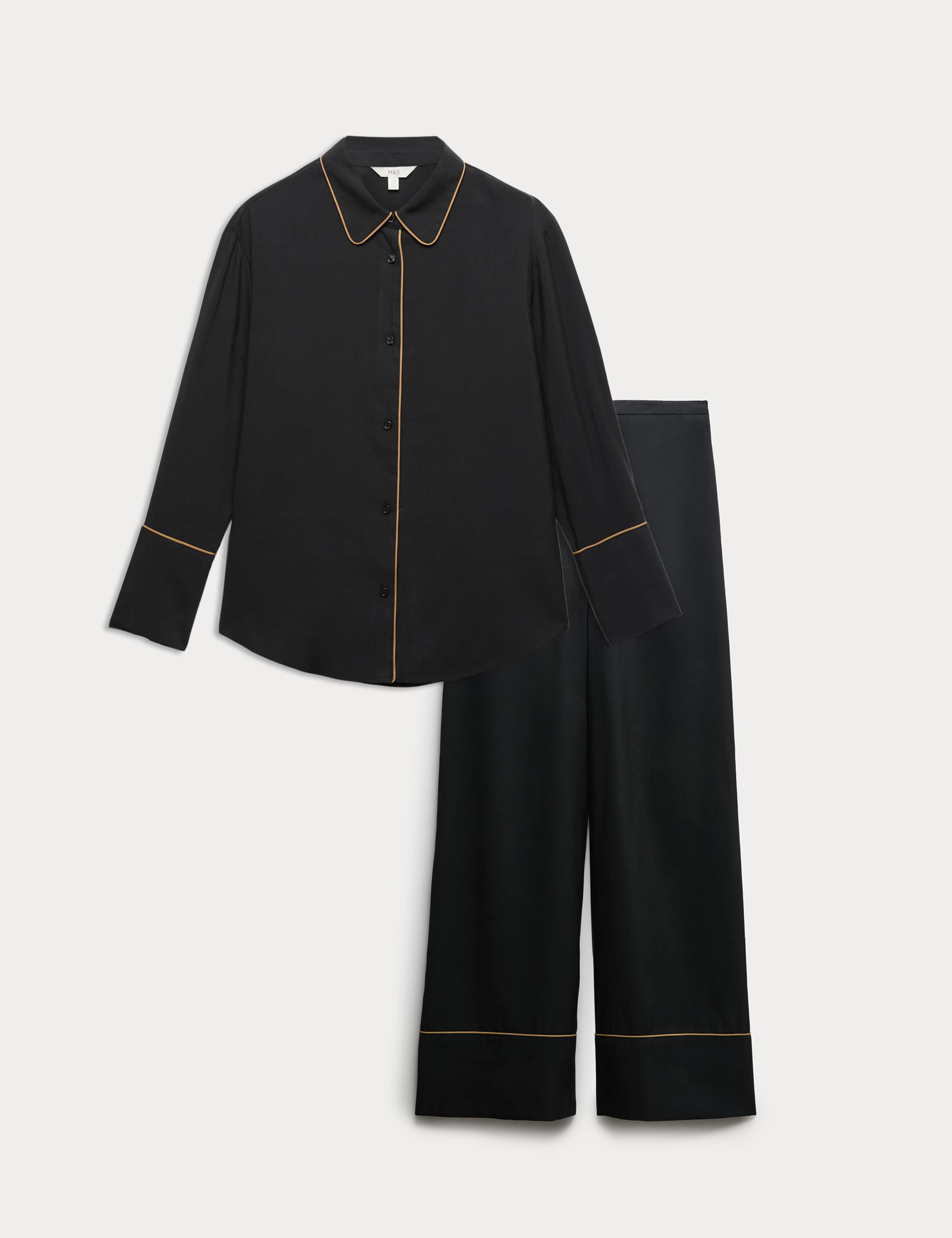 Shirt & Wide Leg Trousers Set 1 of 6