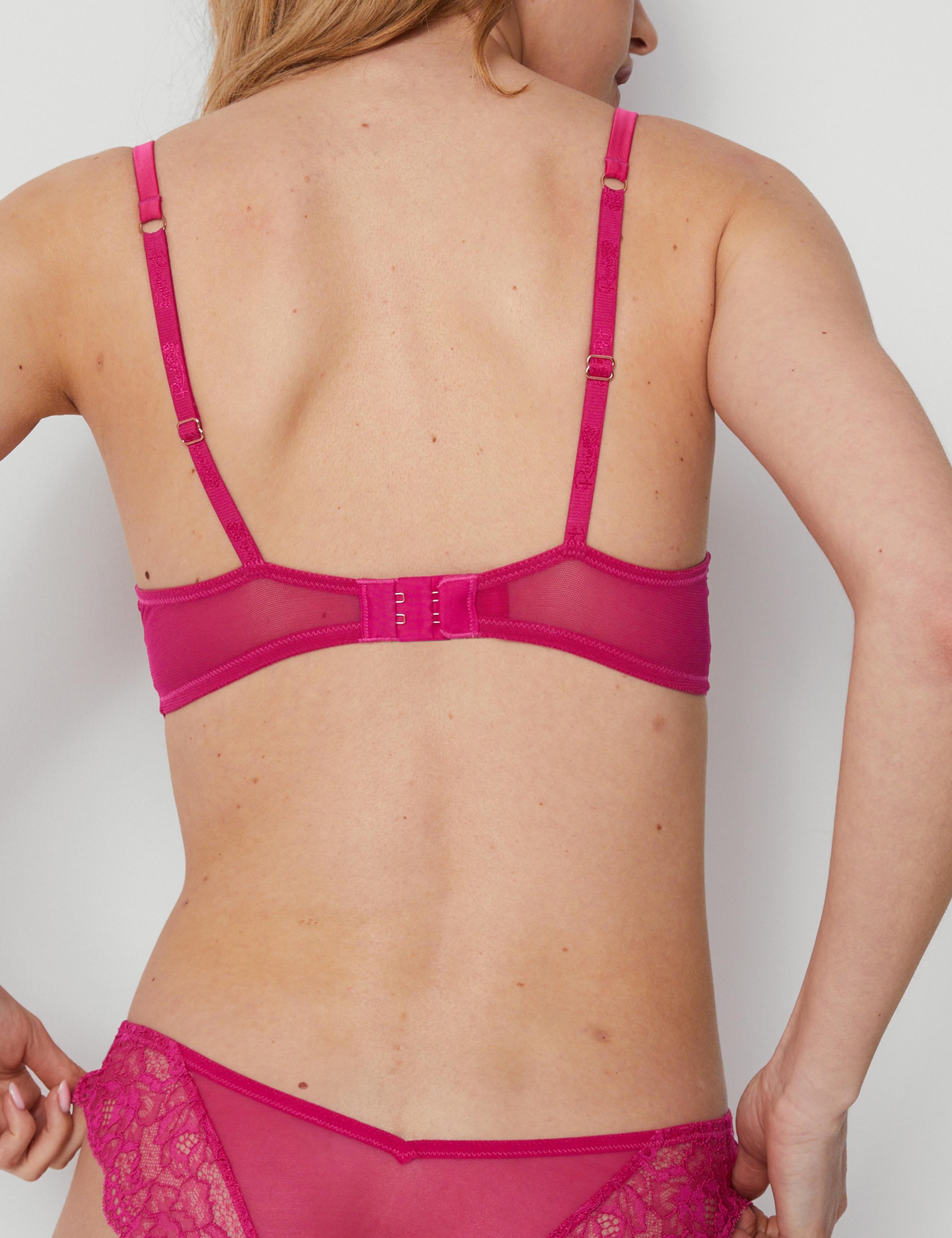 Cosmos Wired Push Up Balcony Bra Set A-E 4 of 6