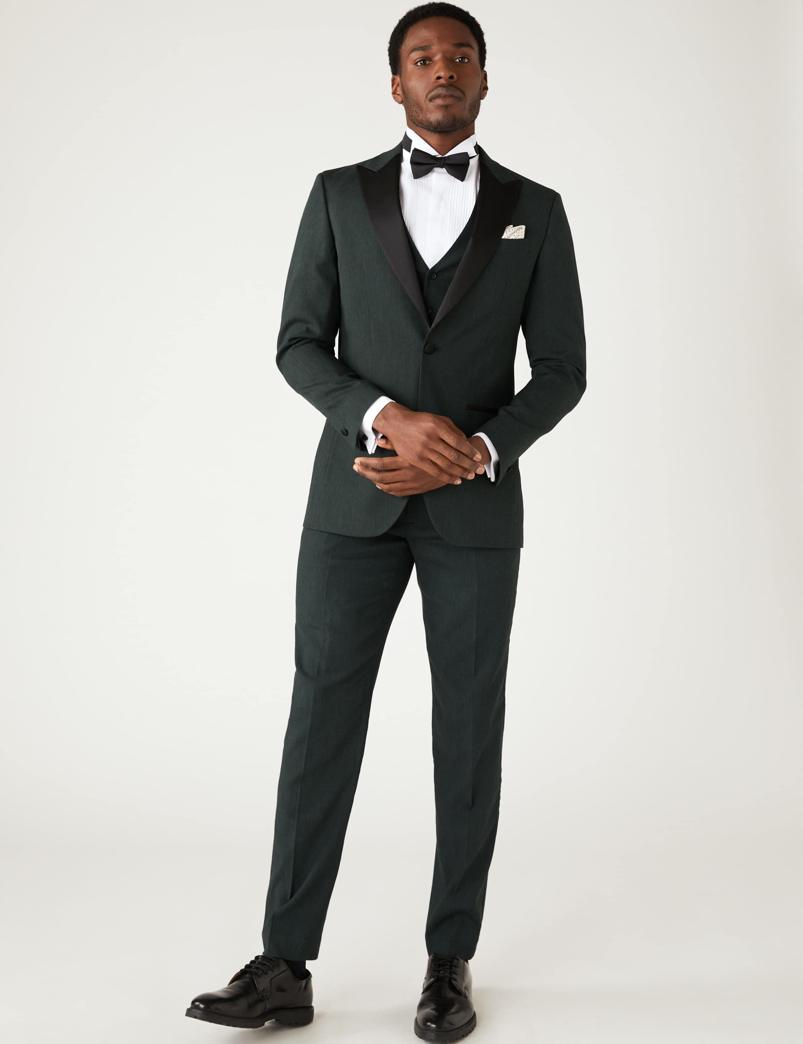 Tailored Fit Italian Linen Miracle™ Tuxedo 3 of 6