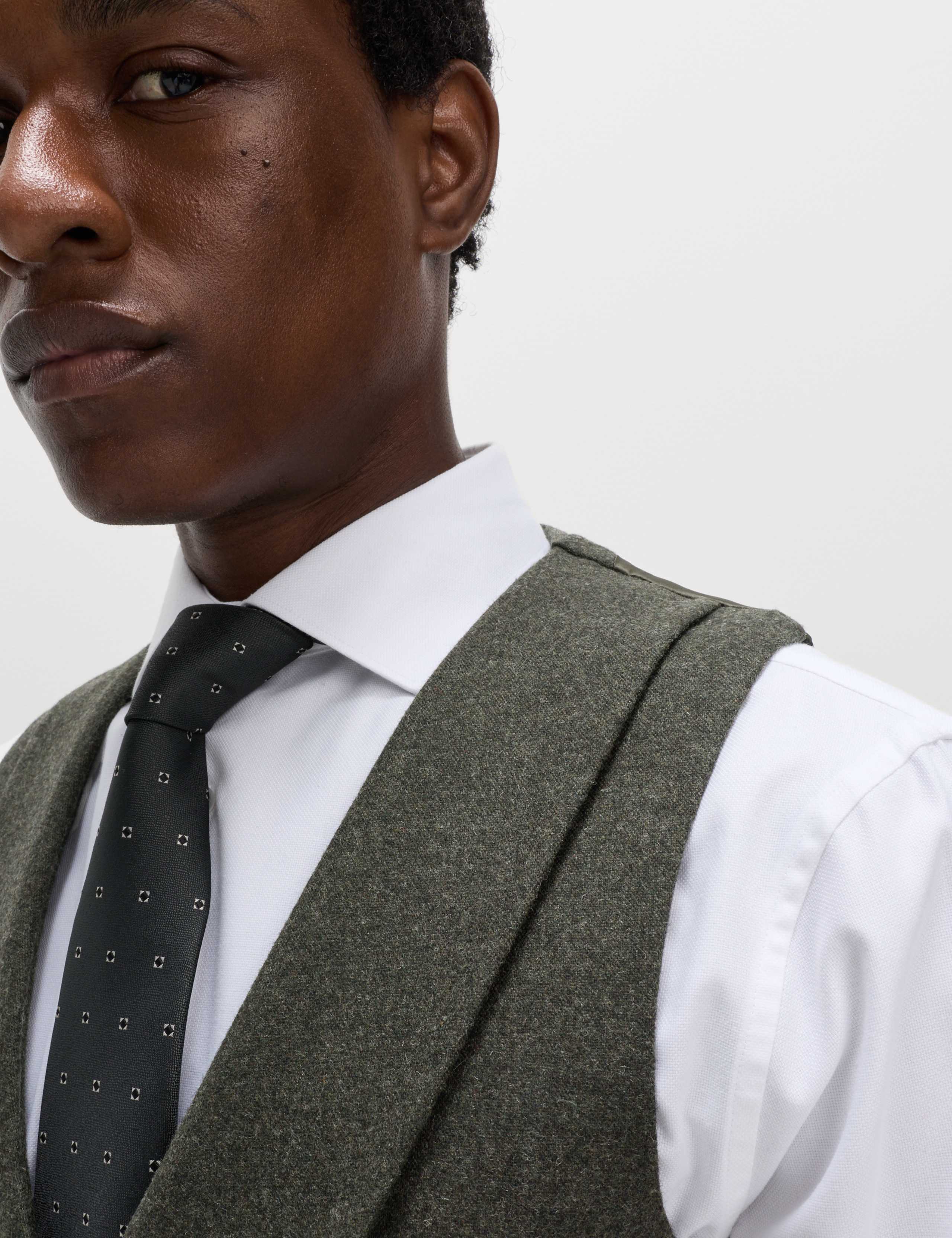 Tailored Fit Wool Rich Tweed Suit 6 of 6