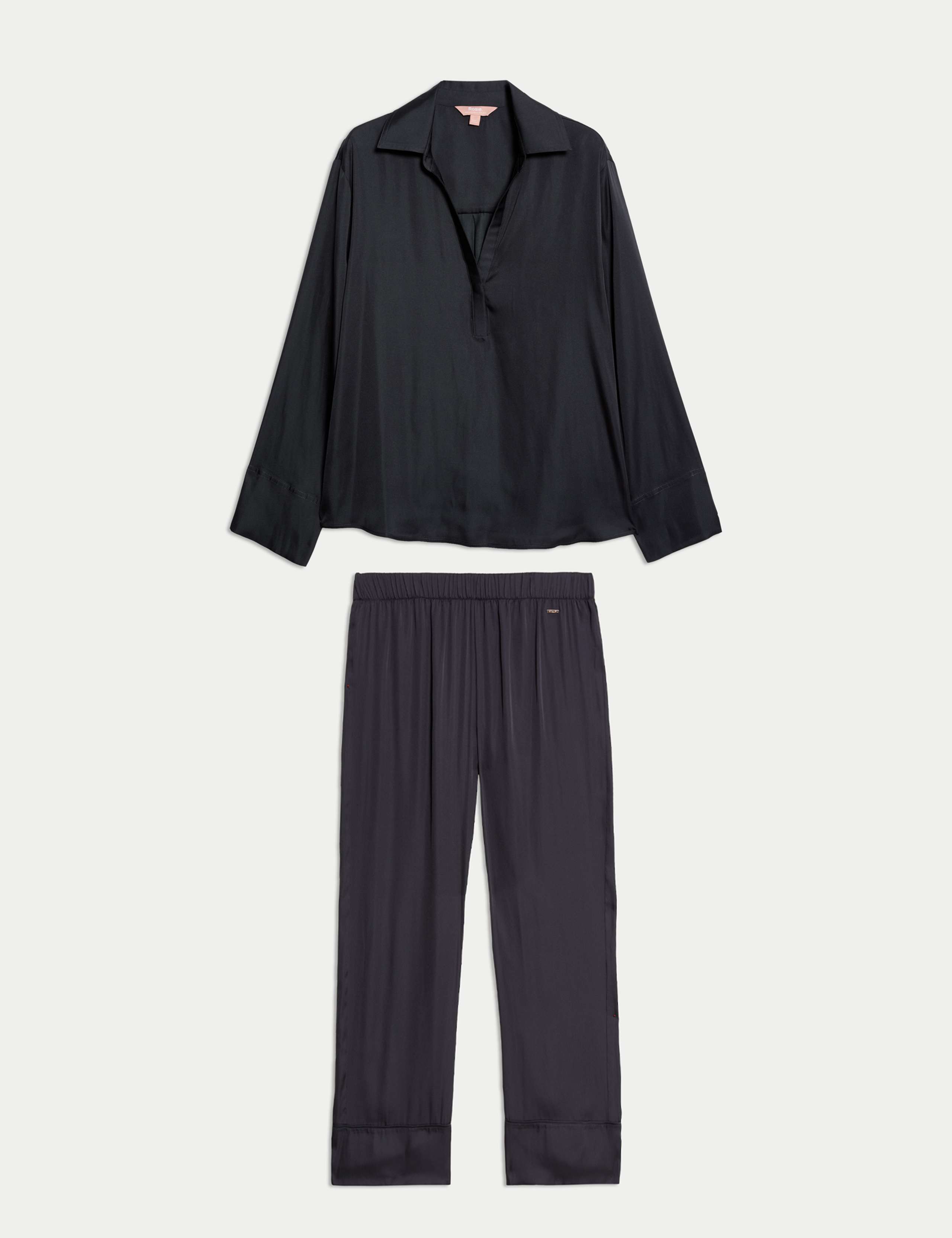 Satin Pyjama Top Set 1 of 6