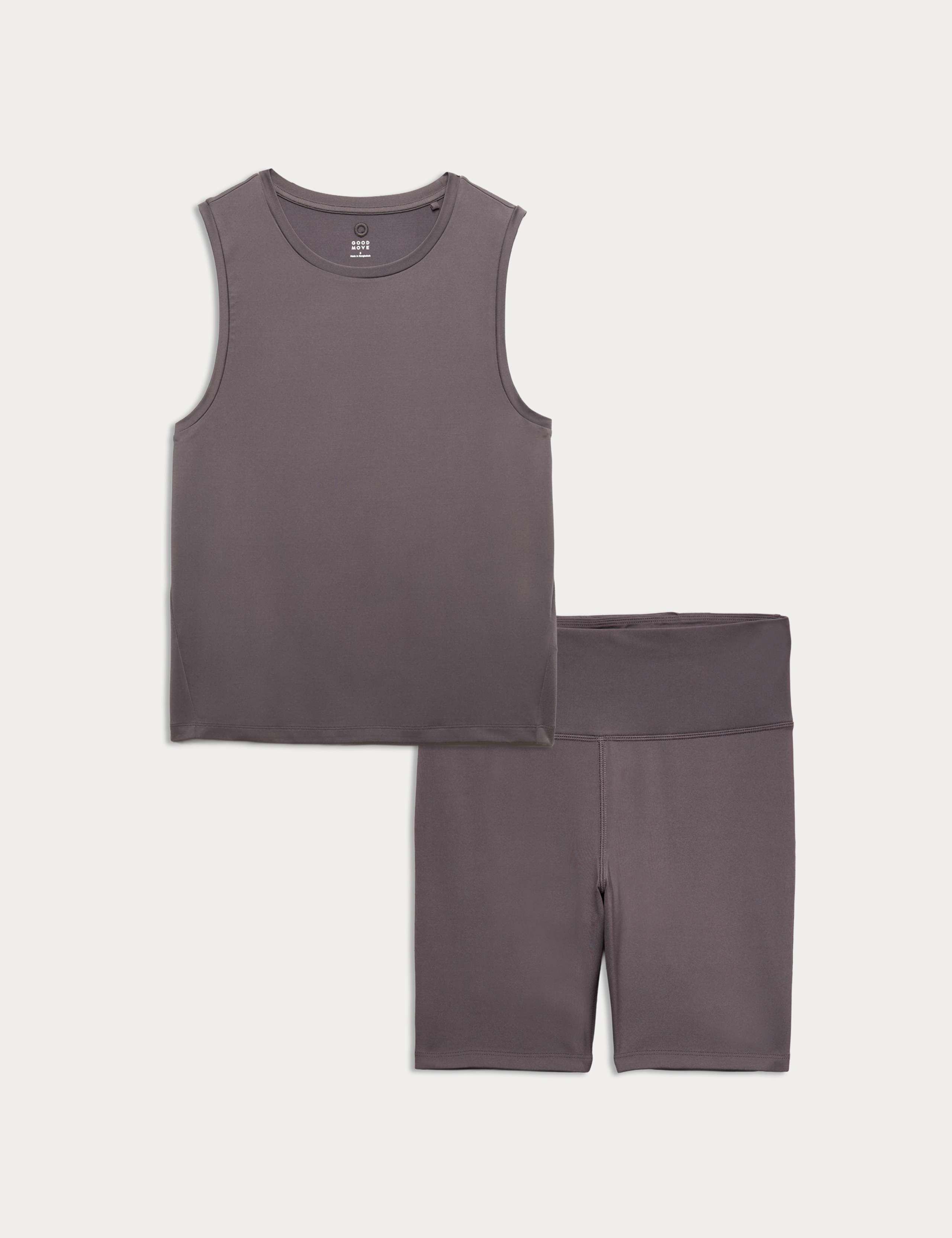 Essential Vest Top & Short Set 1 of 6