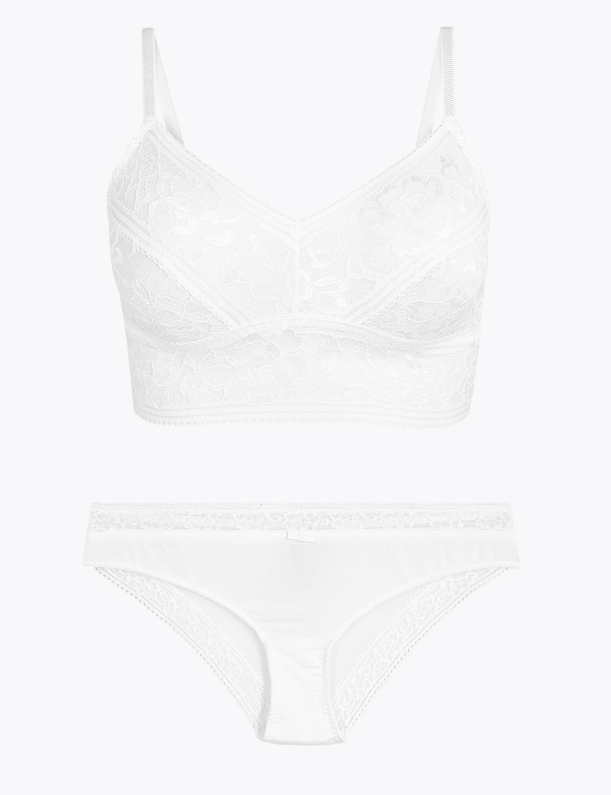 Louisa Lace Set with Longline Bralet 1 of 6