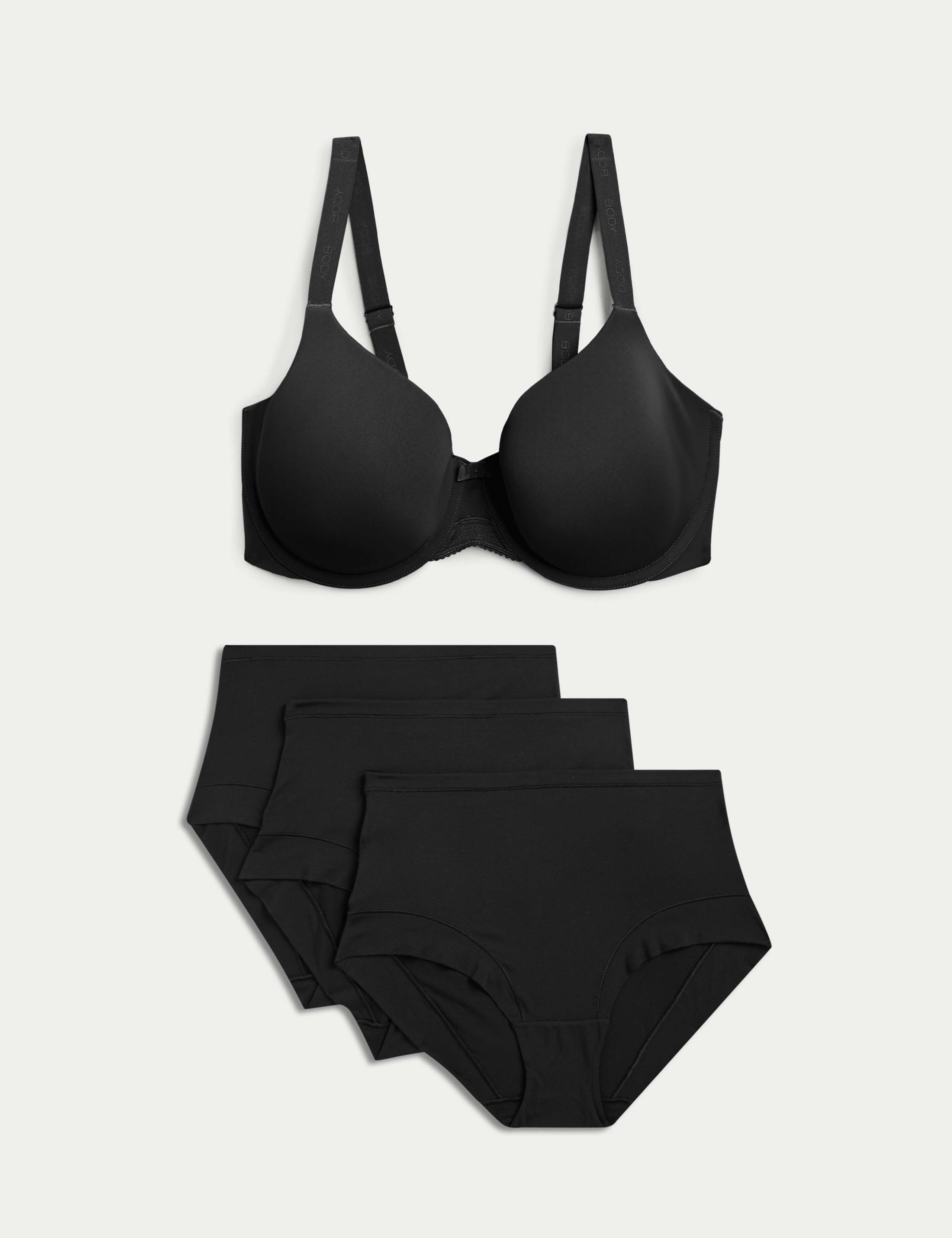 Flexifit™ Wired Full-Cup T-Shirt Bra Set A-E 1 of 6
