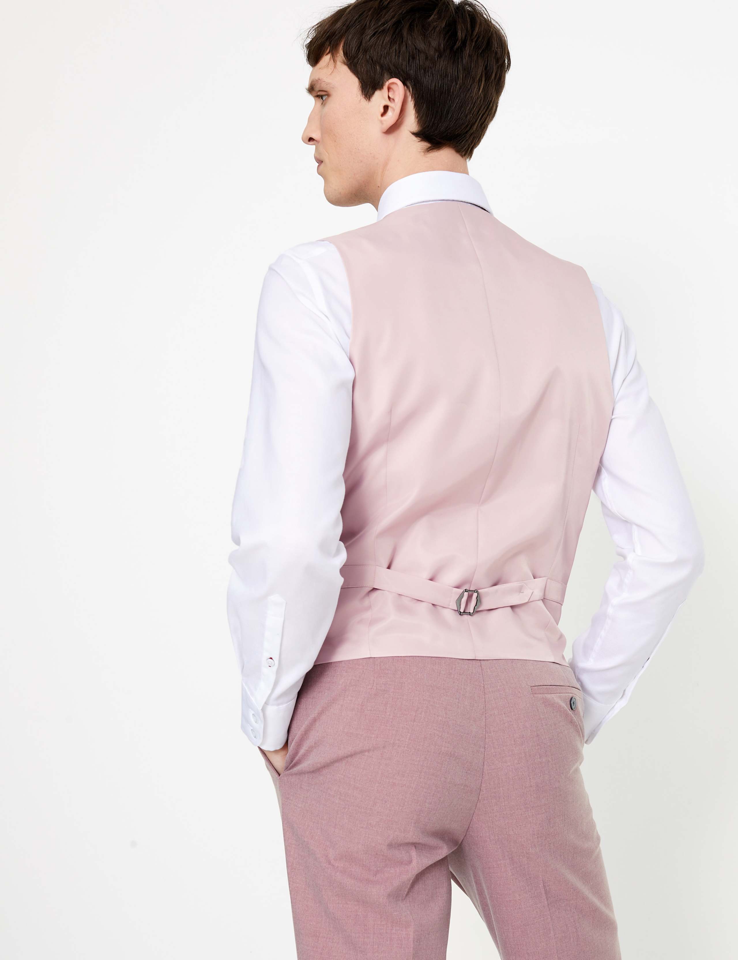 Pastel Slim Fit 3 Piece Suit 2 of 7