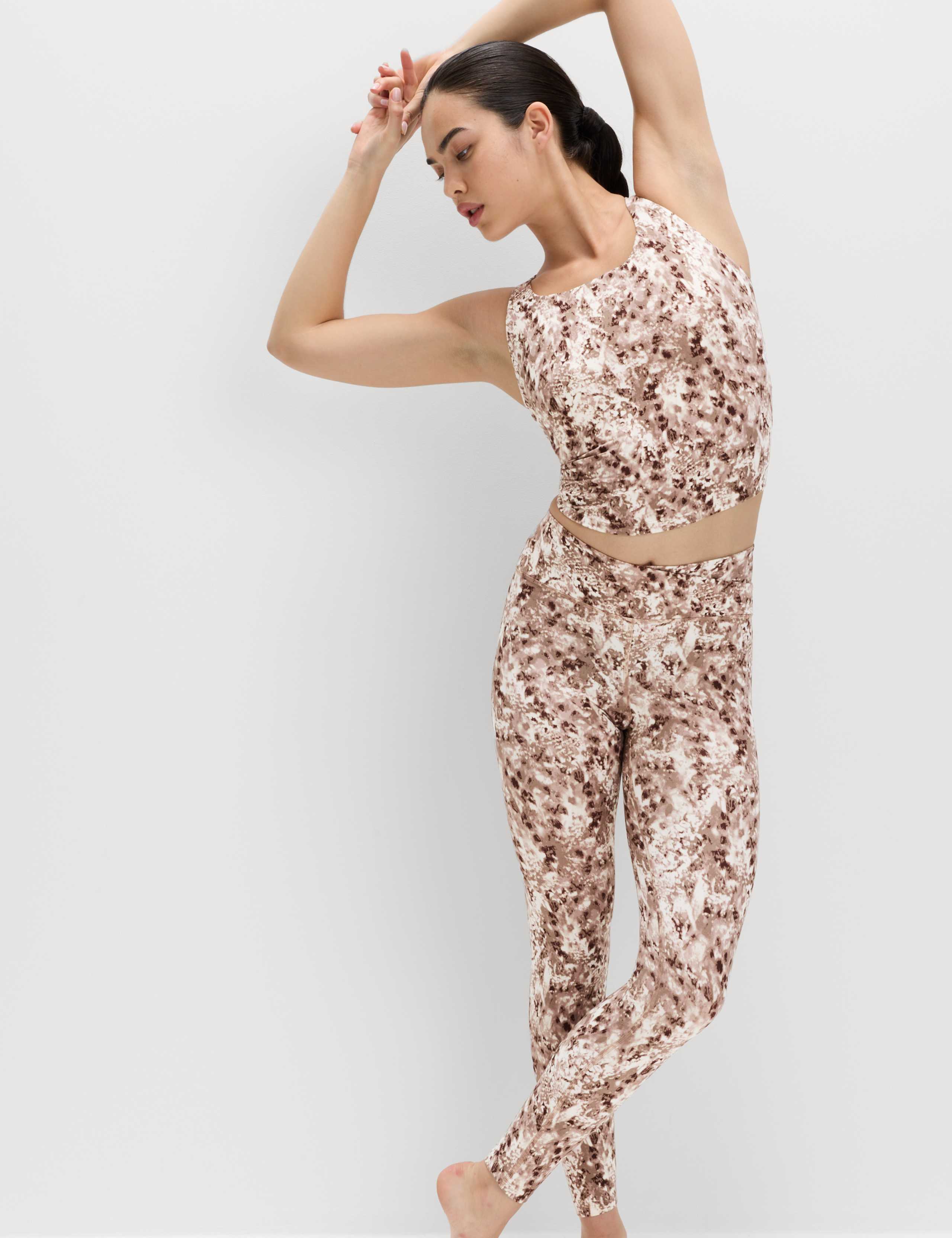 Crop Vest Top & Leggings Set