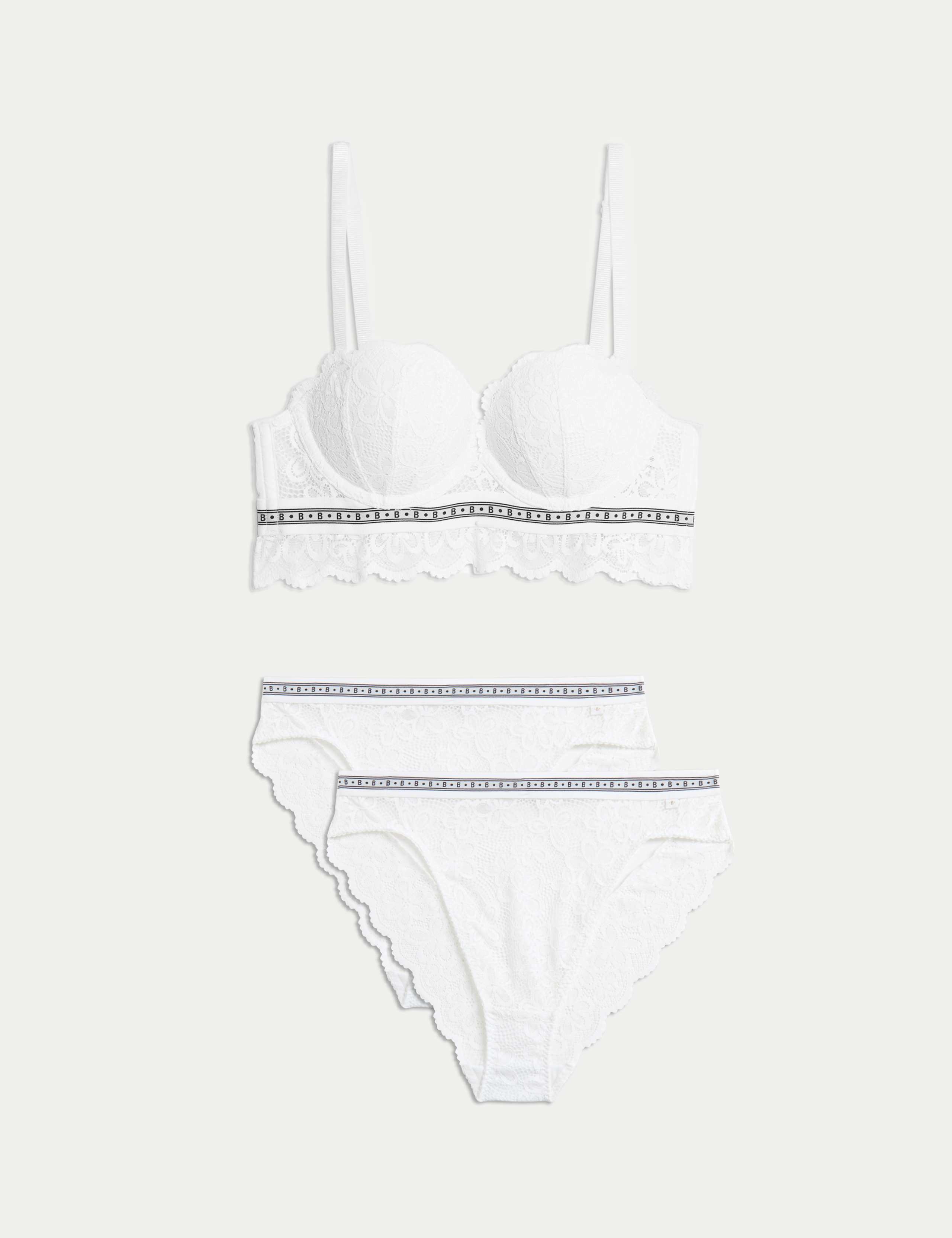 Cleo Lace Wired Push Up Multiway Bra Set A-E 1 of 6