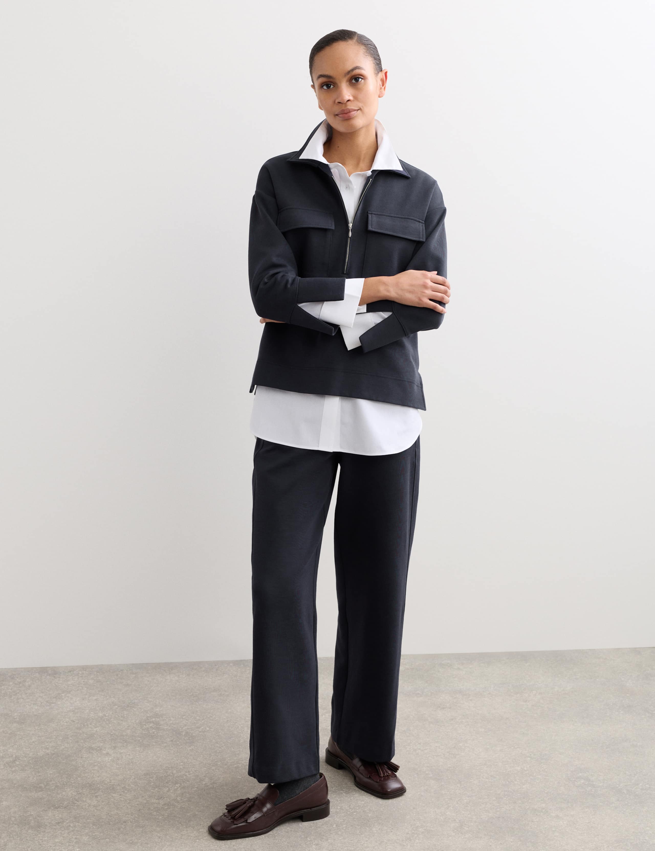 Jersey Shirt & Trouser Set