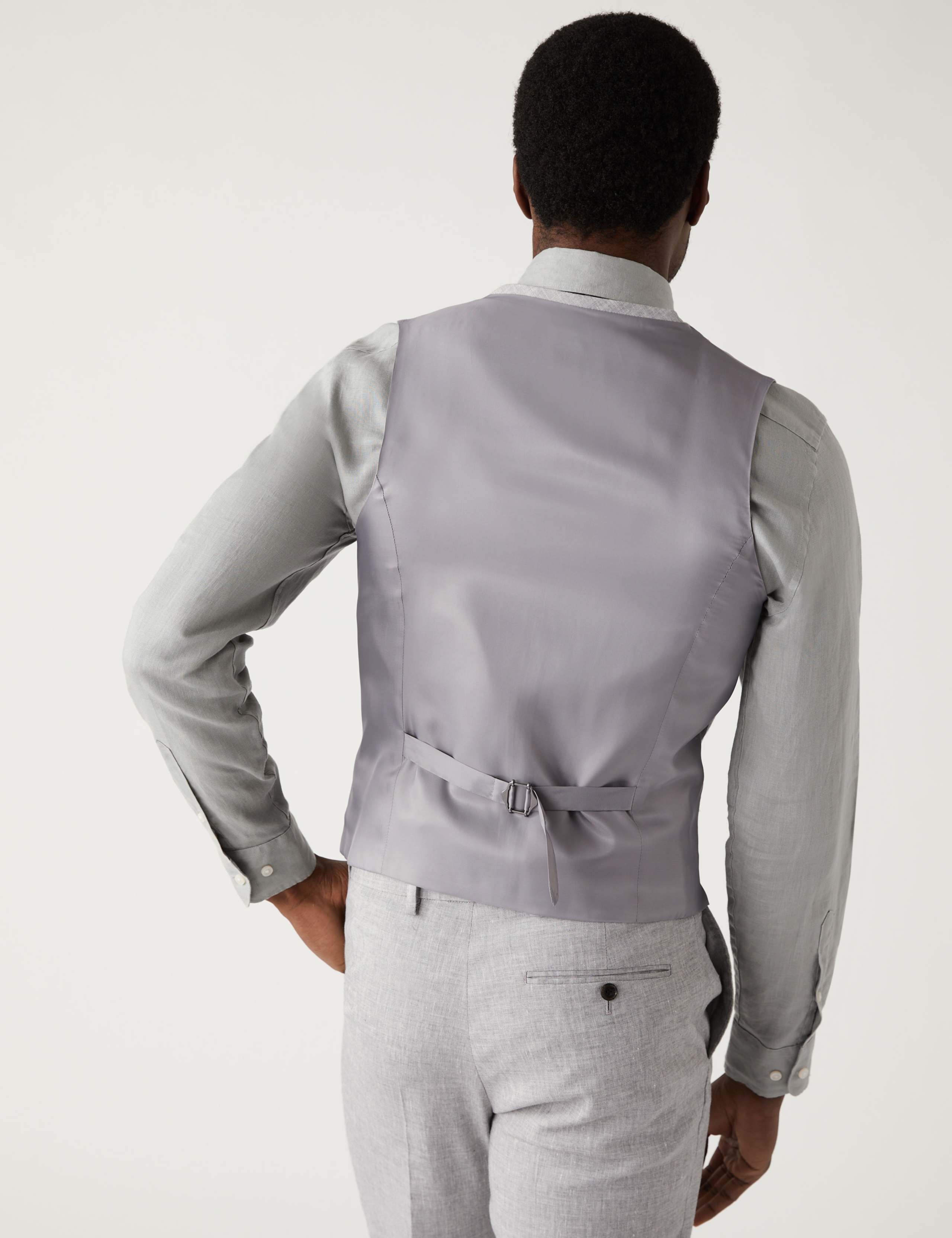 Tailored Fit Italian Linen Miracle™ Suit 2 of 6