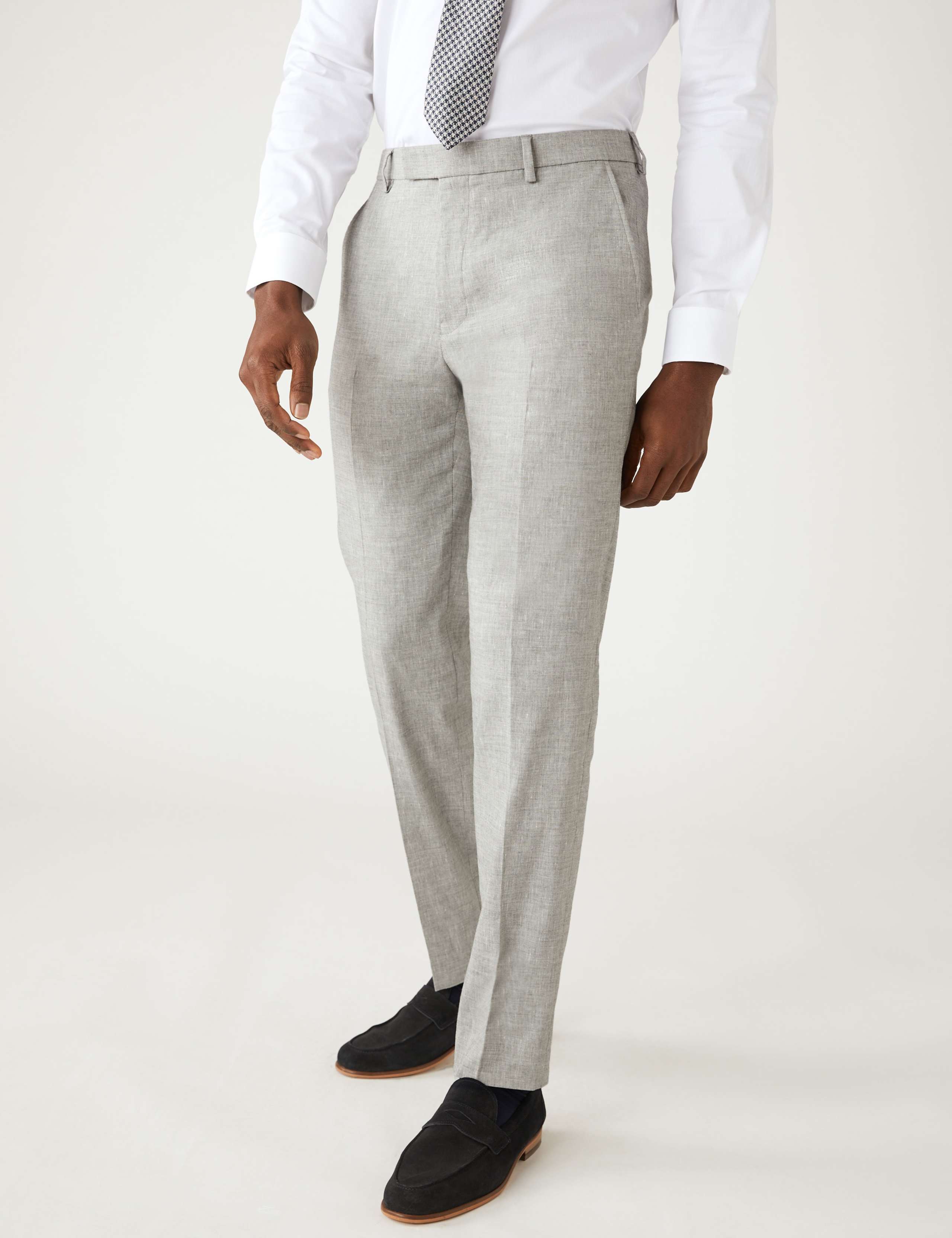 Tailored Fit Italian Linen Miracle™ Suit 5 of 6