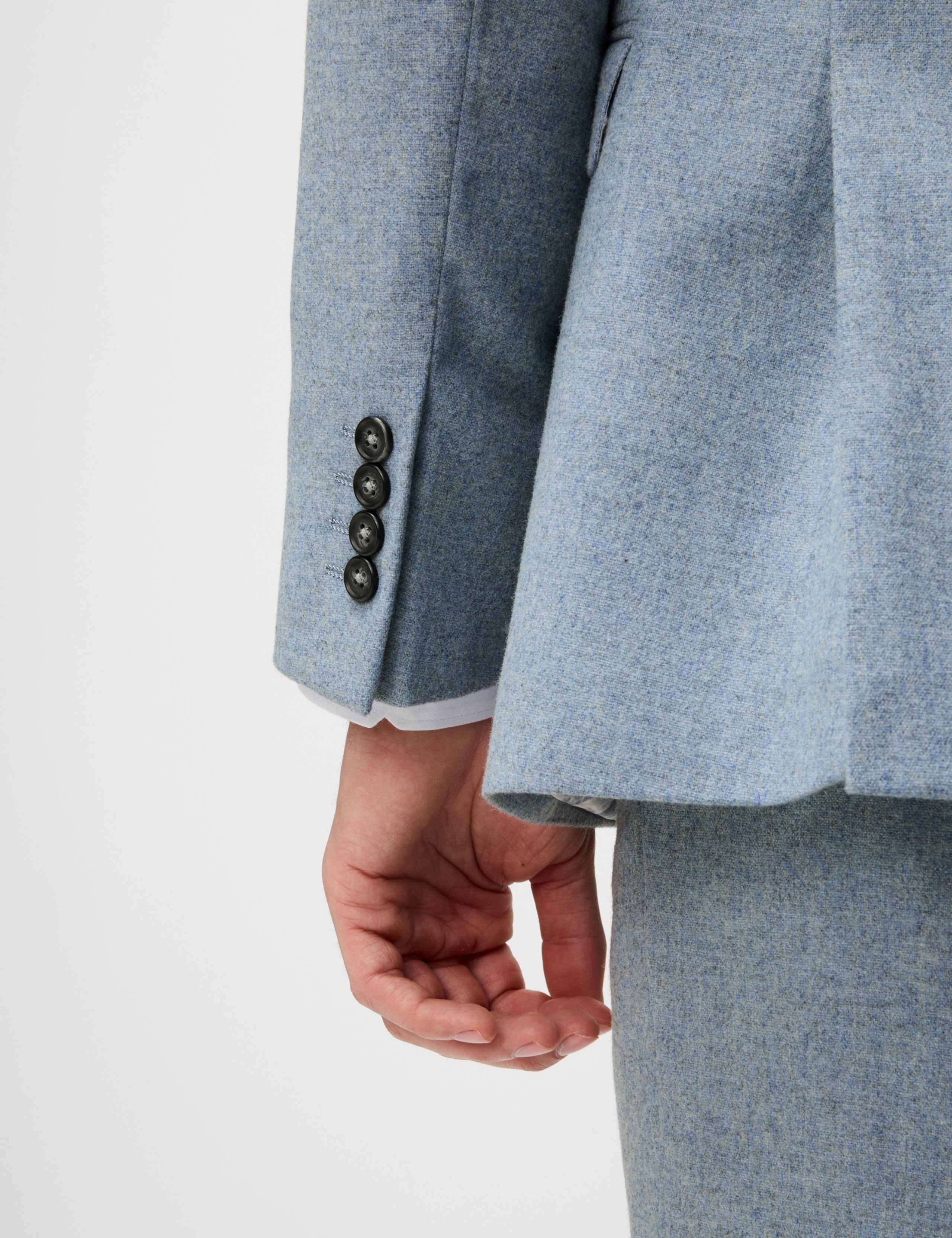 Tailored Fit Wool Rich Tweed Suit 6 of 6