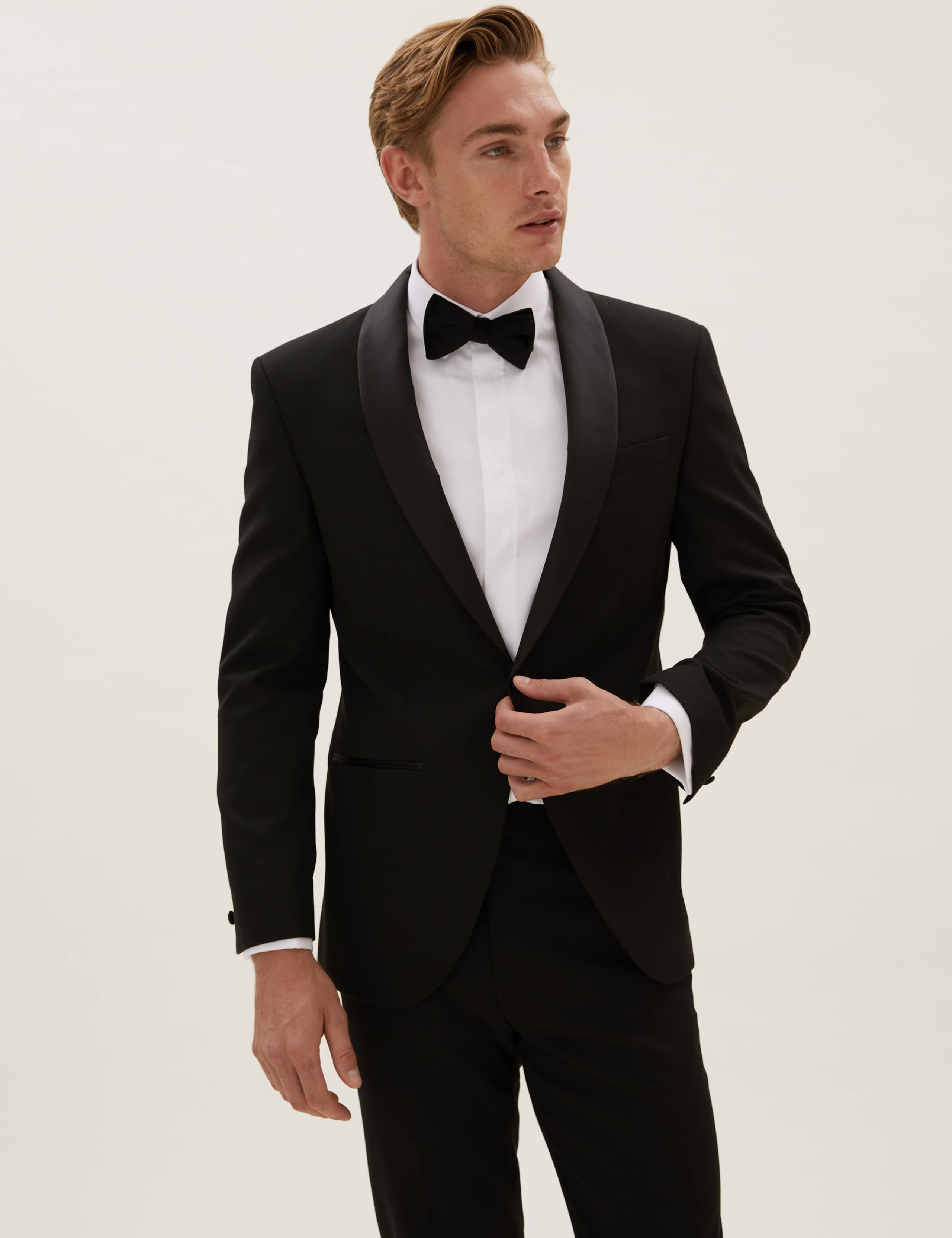Regular Fit Tuxedo Suit 1 of 6