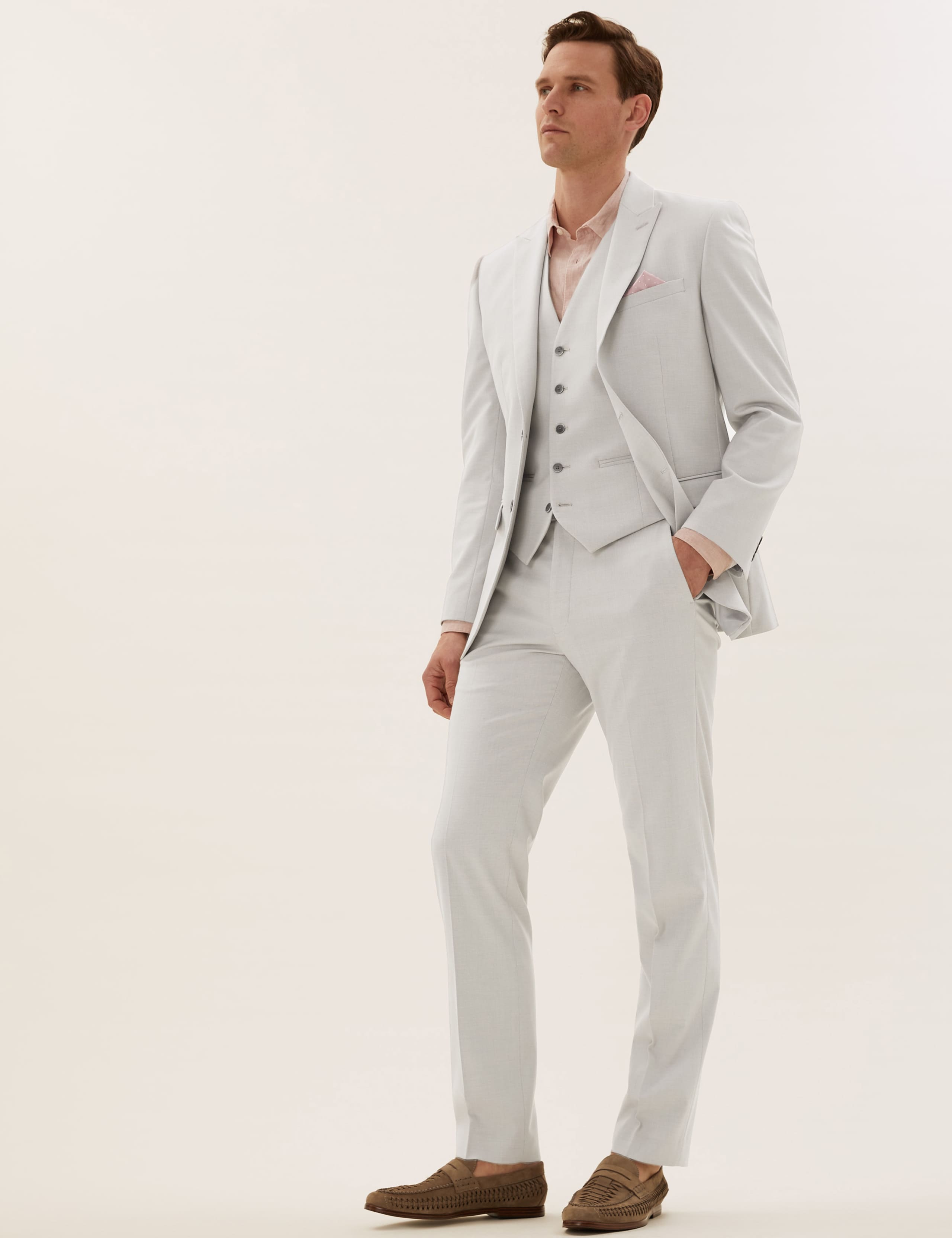 Tailored Fit 3 Piece Suit 6 of 7