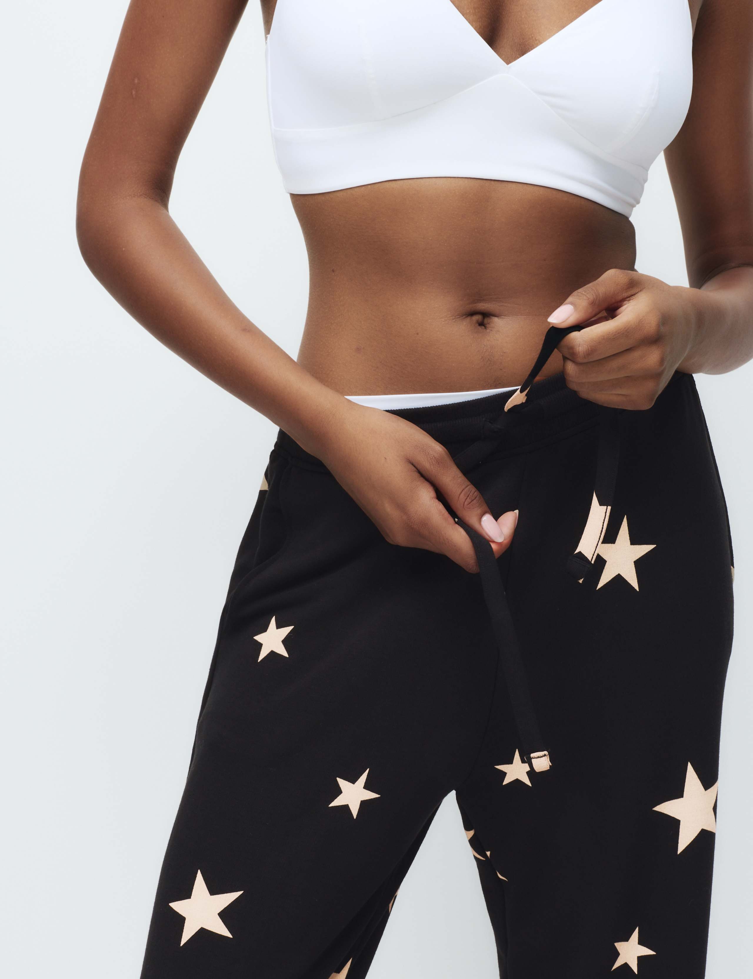 Star Print Crew Neck Long Sleeve Pyjama Set 5 of 6