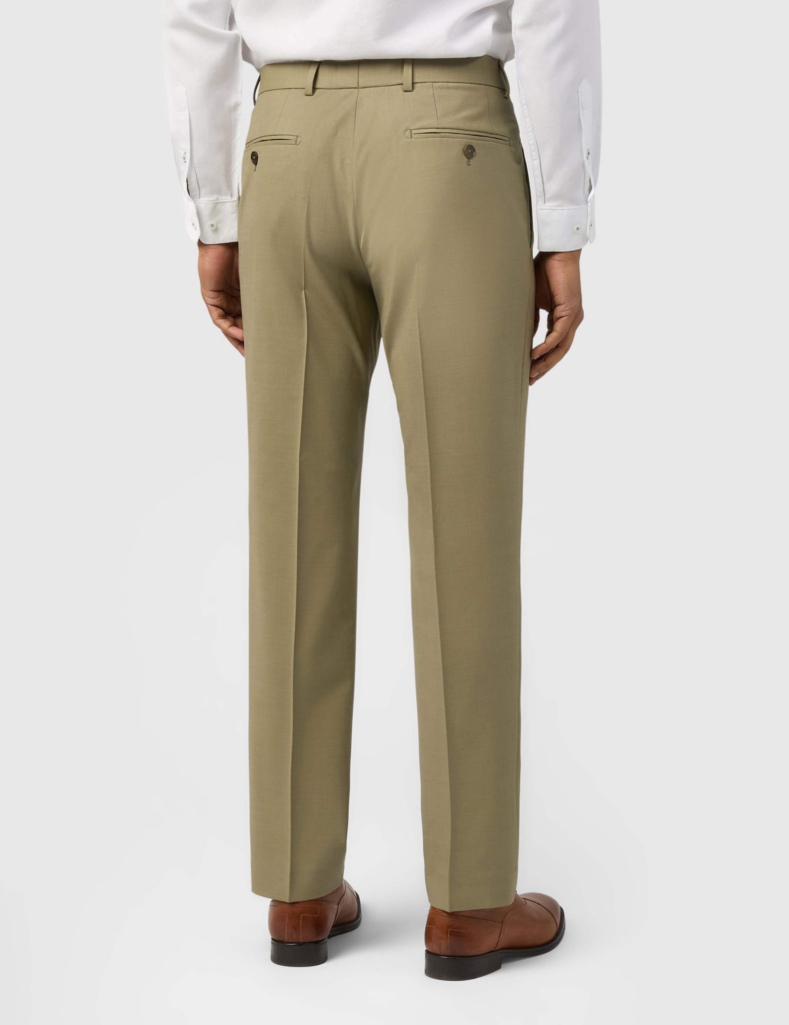 Slim Fit Wool Blend Single Breasted Suit 6 of 6
