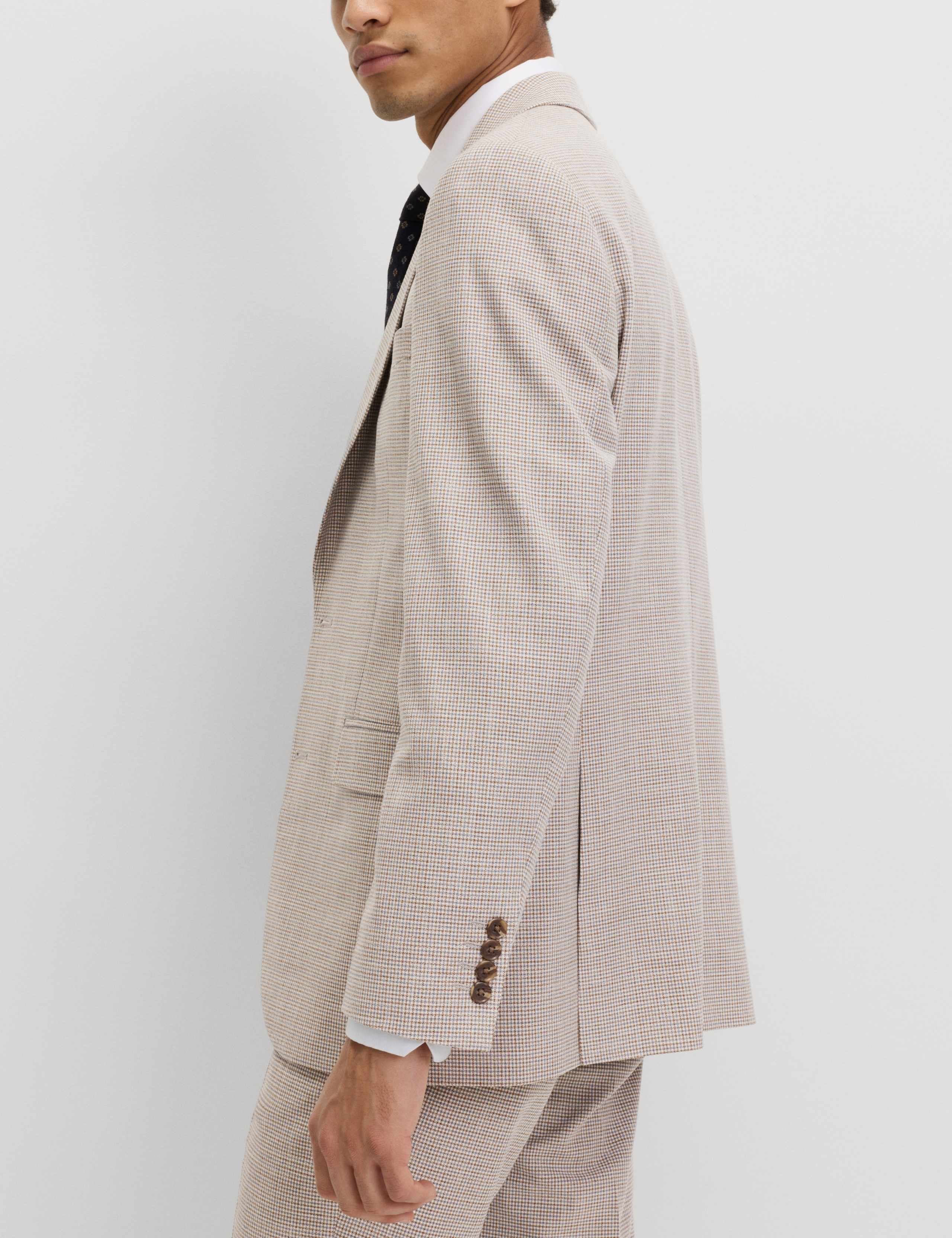 Tailored Fit Grid Check Suit 4 of 5