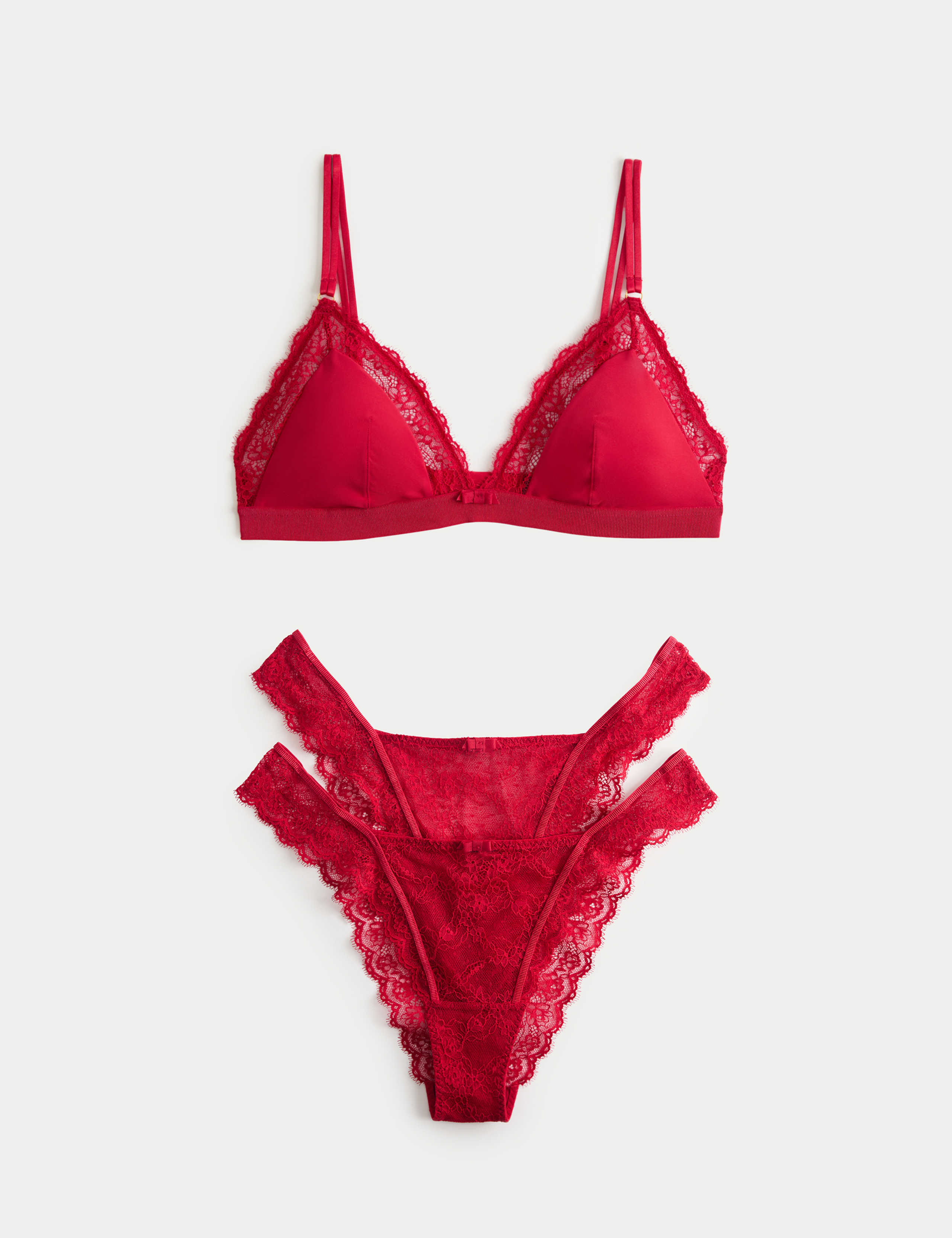 Ida Lace Non Wired Bralette Set A-E 1 of 6