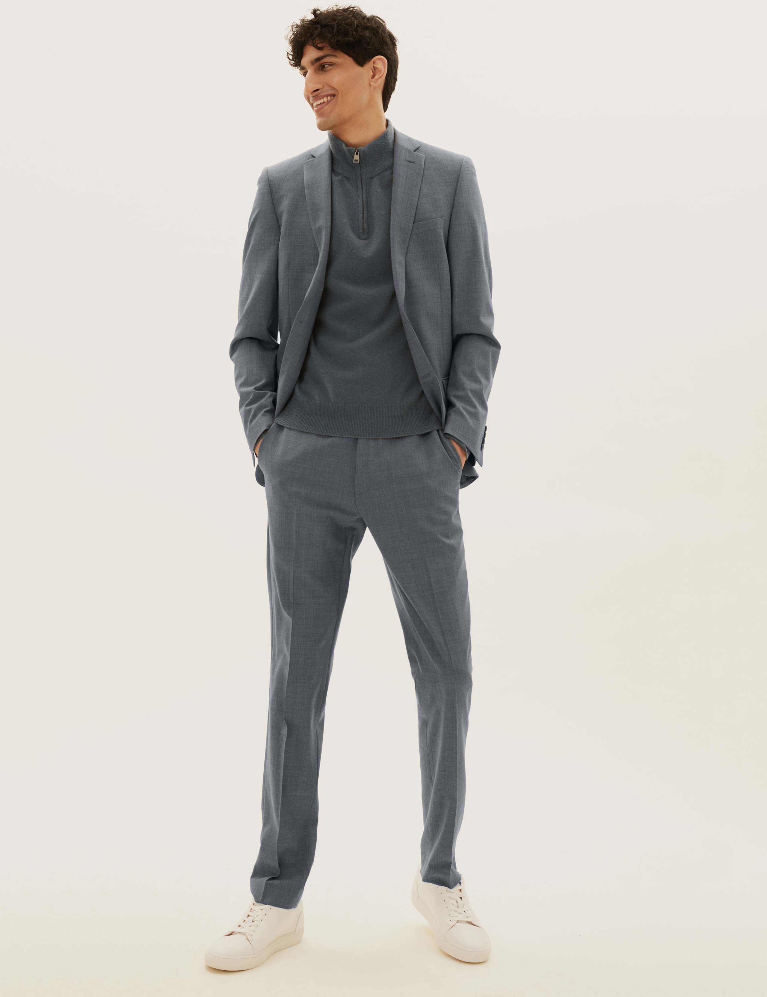 The Ultimate Grey Slim Fit Suit 3 of 8
