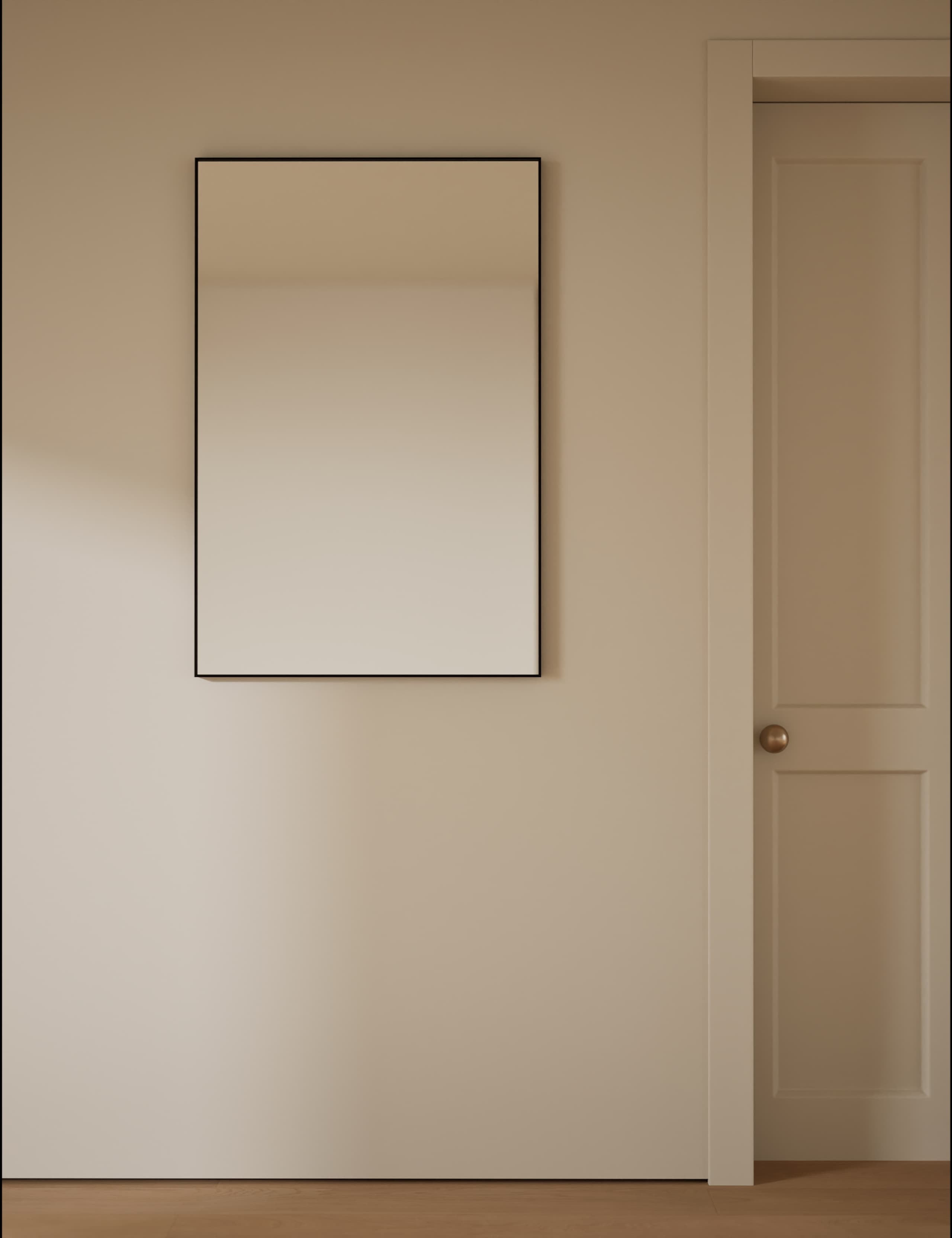 Milan Rectangular Hanging Mirror 90 x 60