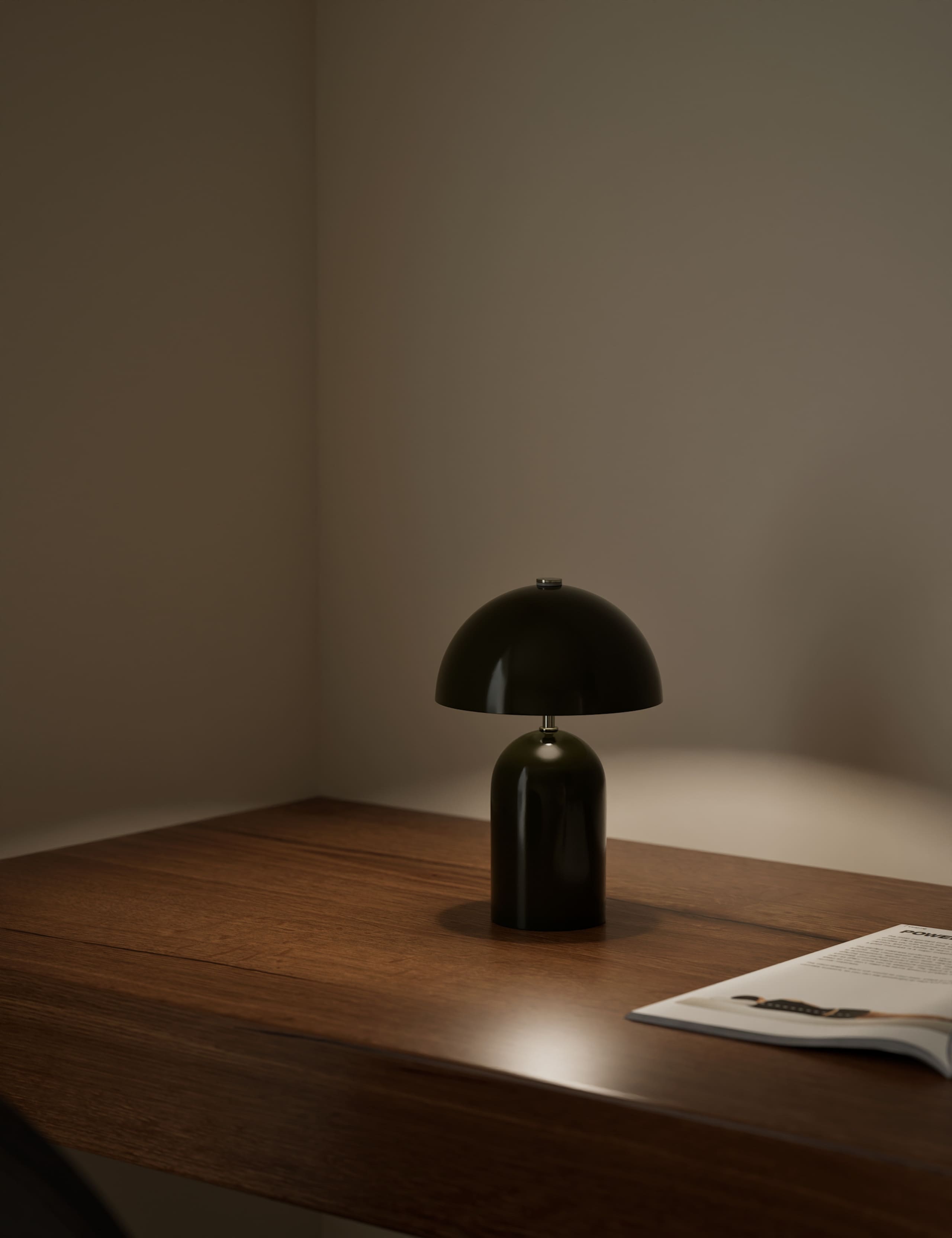 Colby Rechargeable Metal Table Lamp