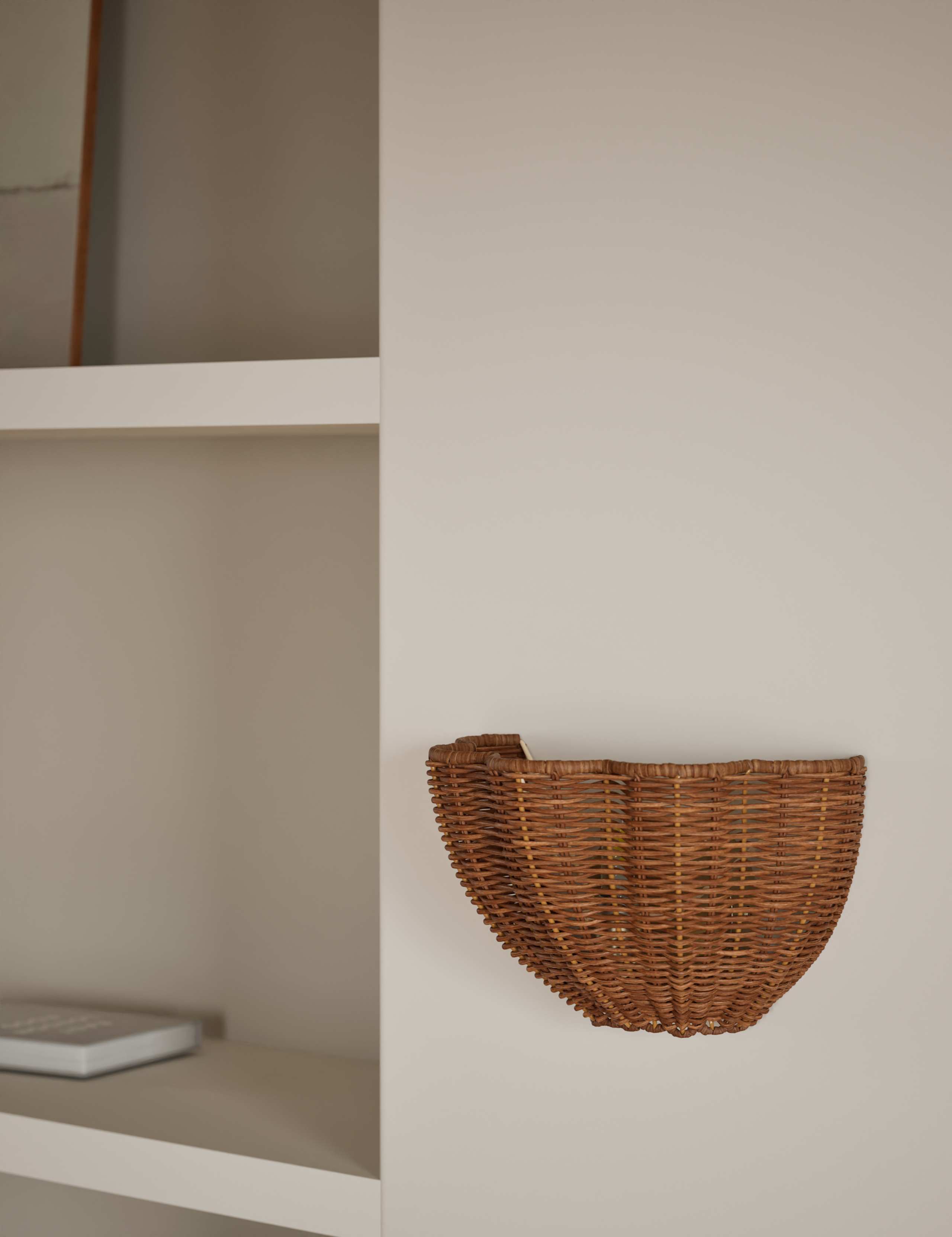 Wicker Wall Light