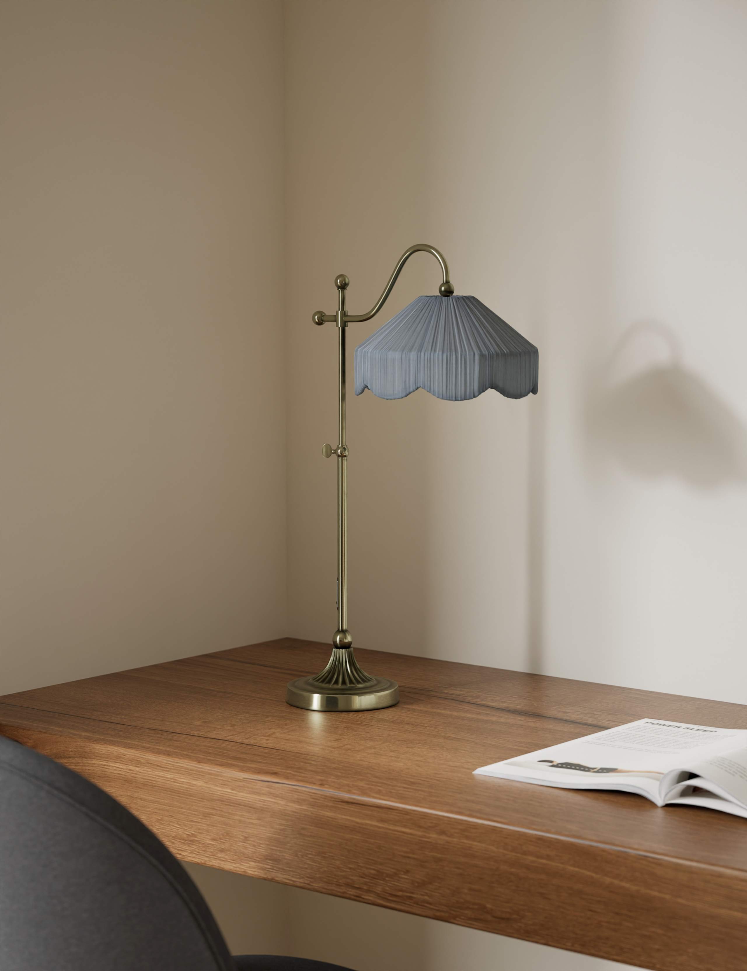 Pleated Table Lamp