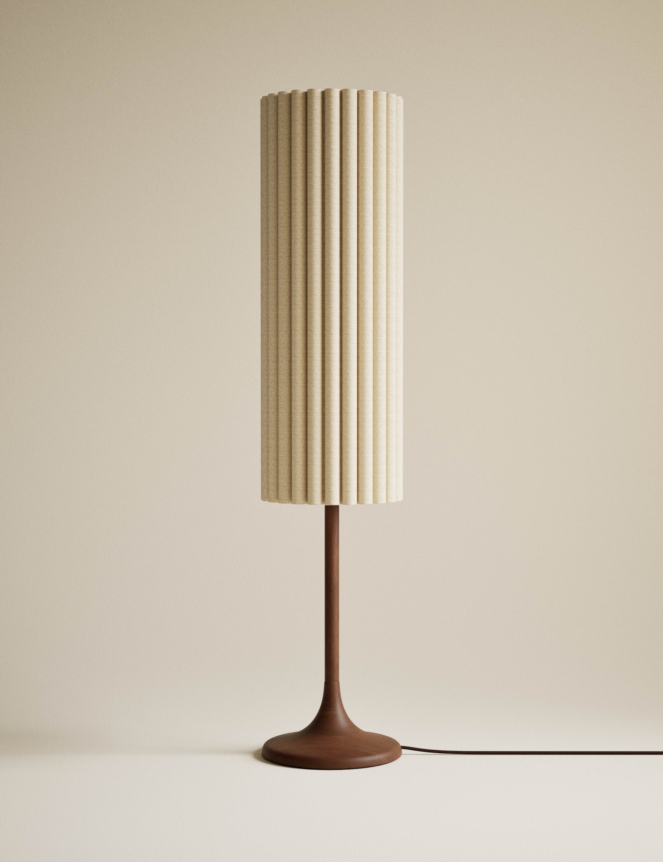 Scallop Tall Floor Lamp