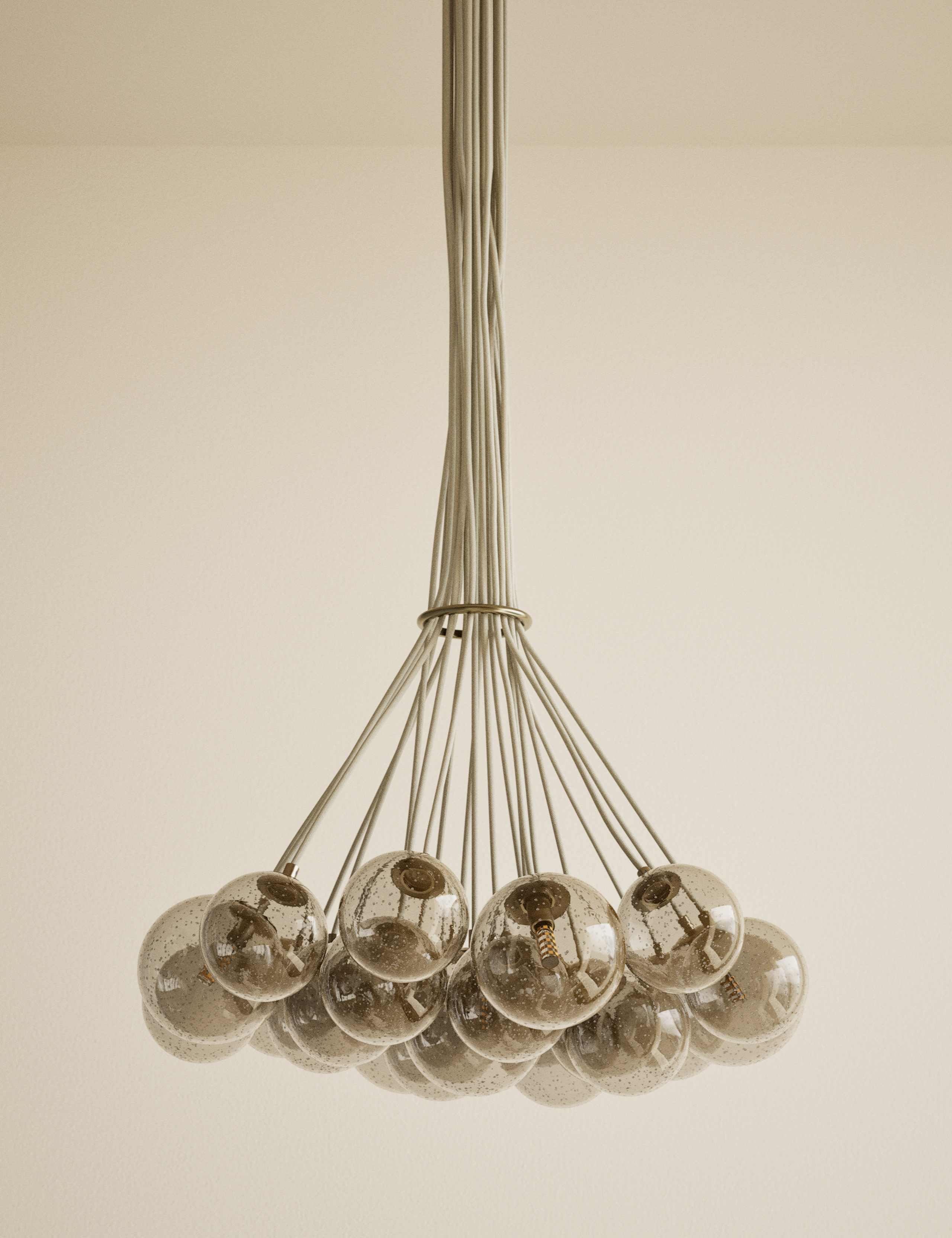 Champagne Cluster Ceiling Light