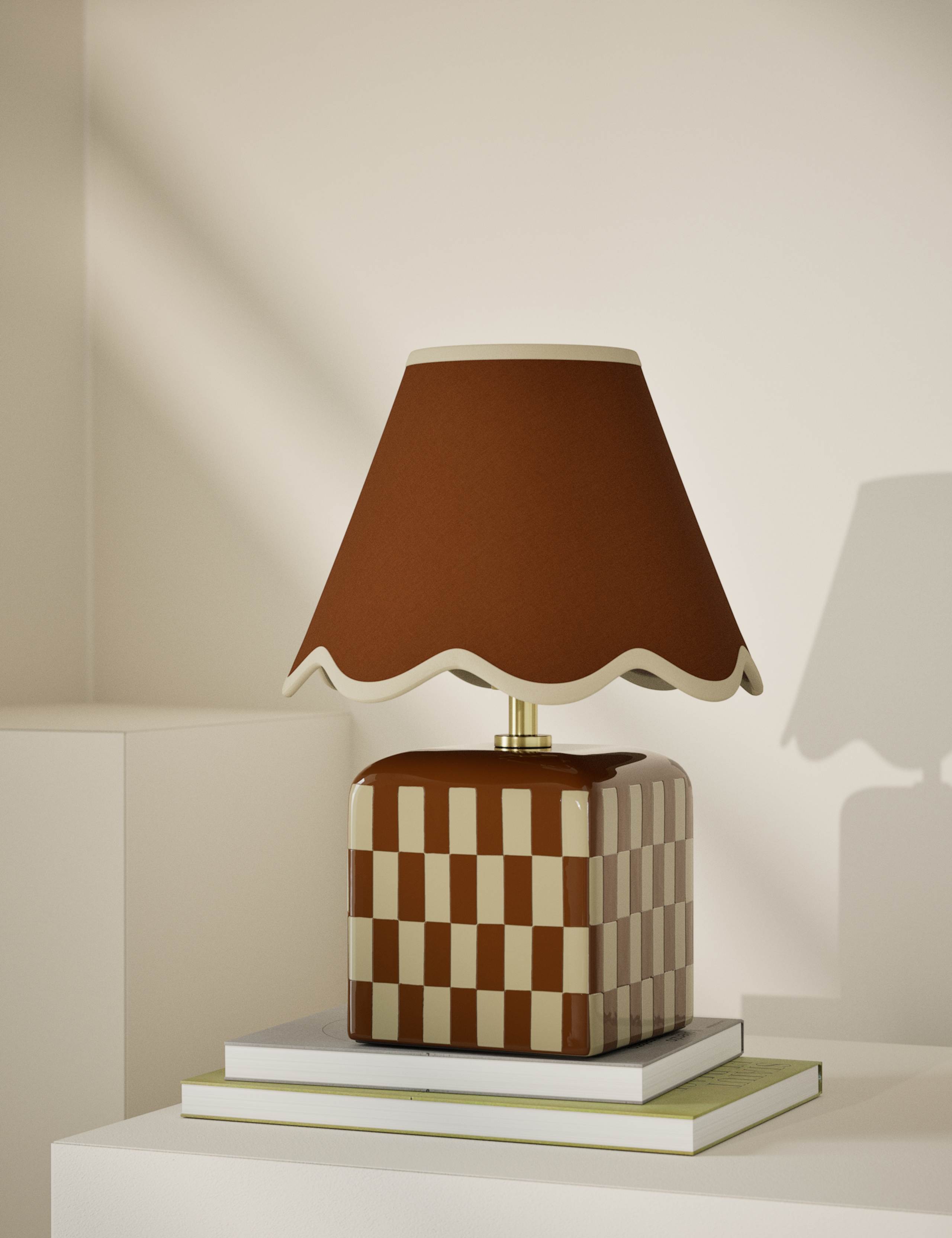 Checkerboard Table Lamp