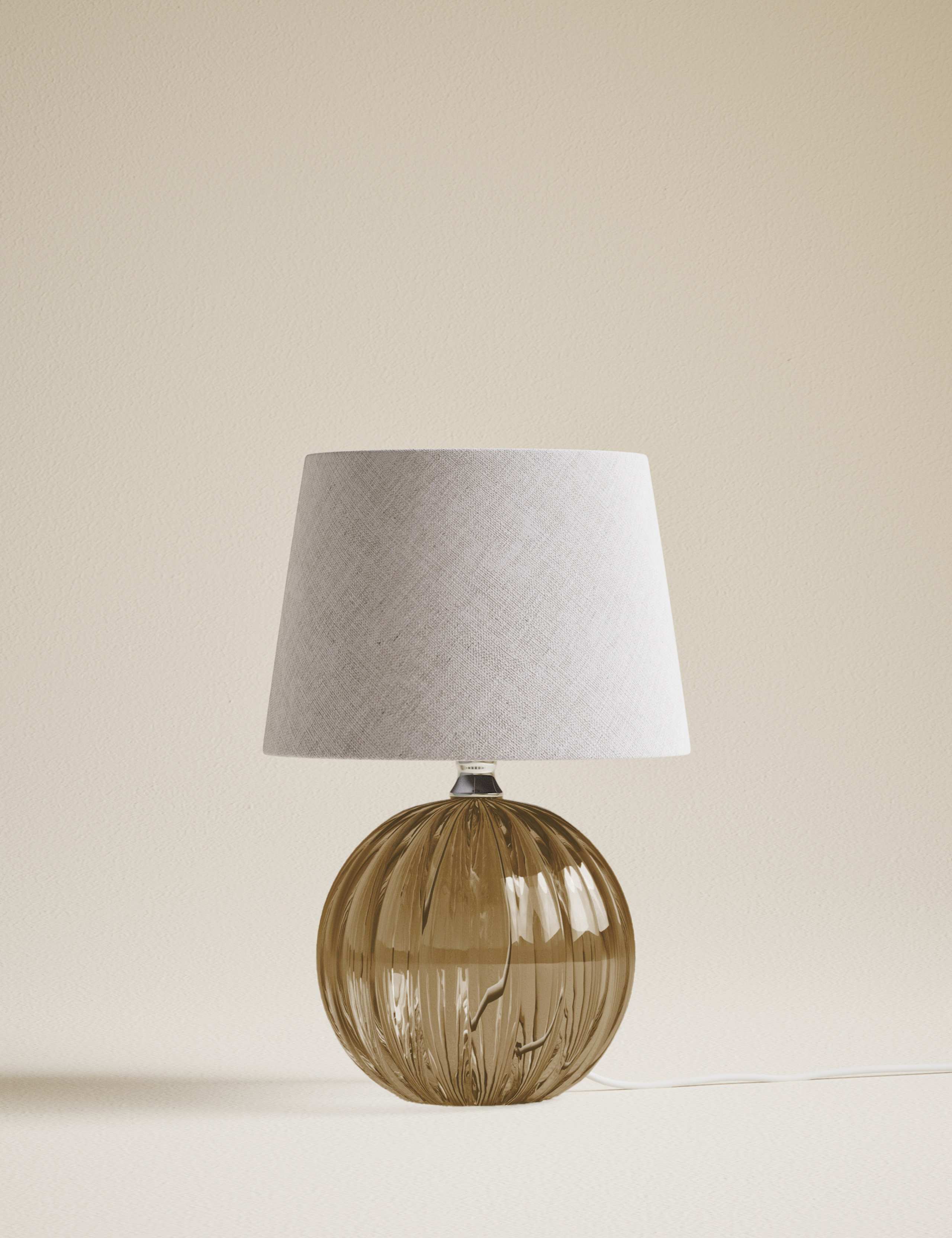 Glass Table Lamp