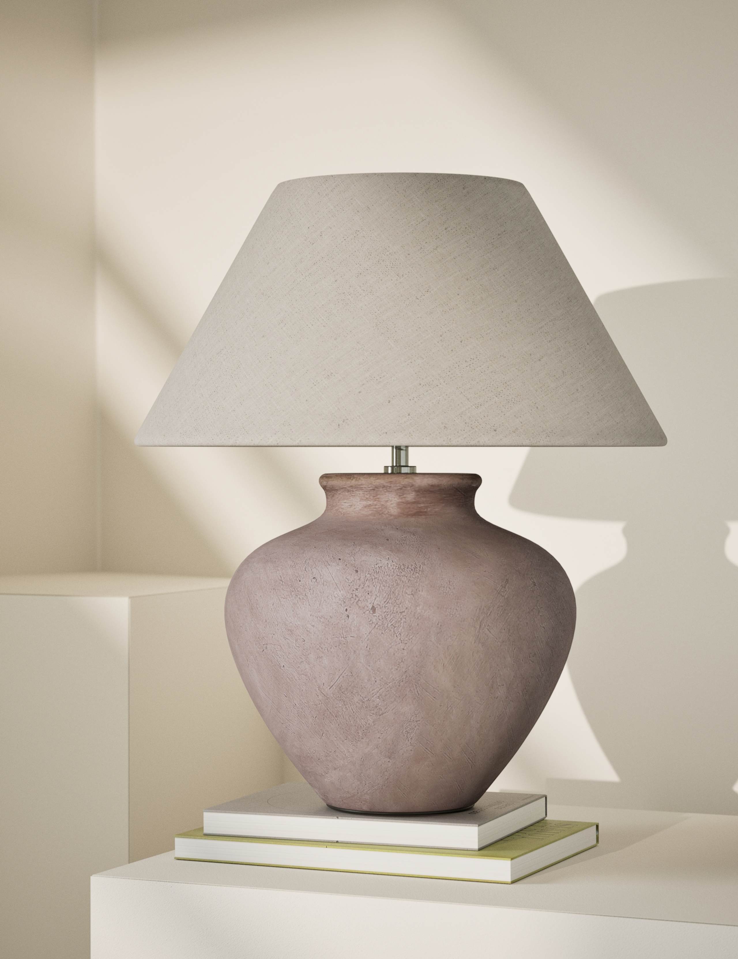 Roma Ceramic Urn Table Lamp