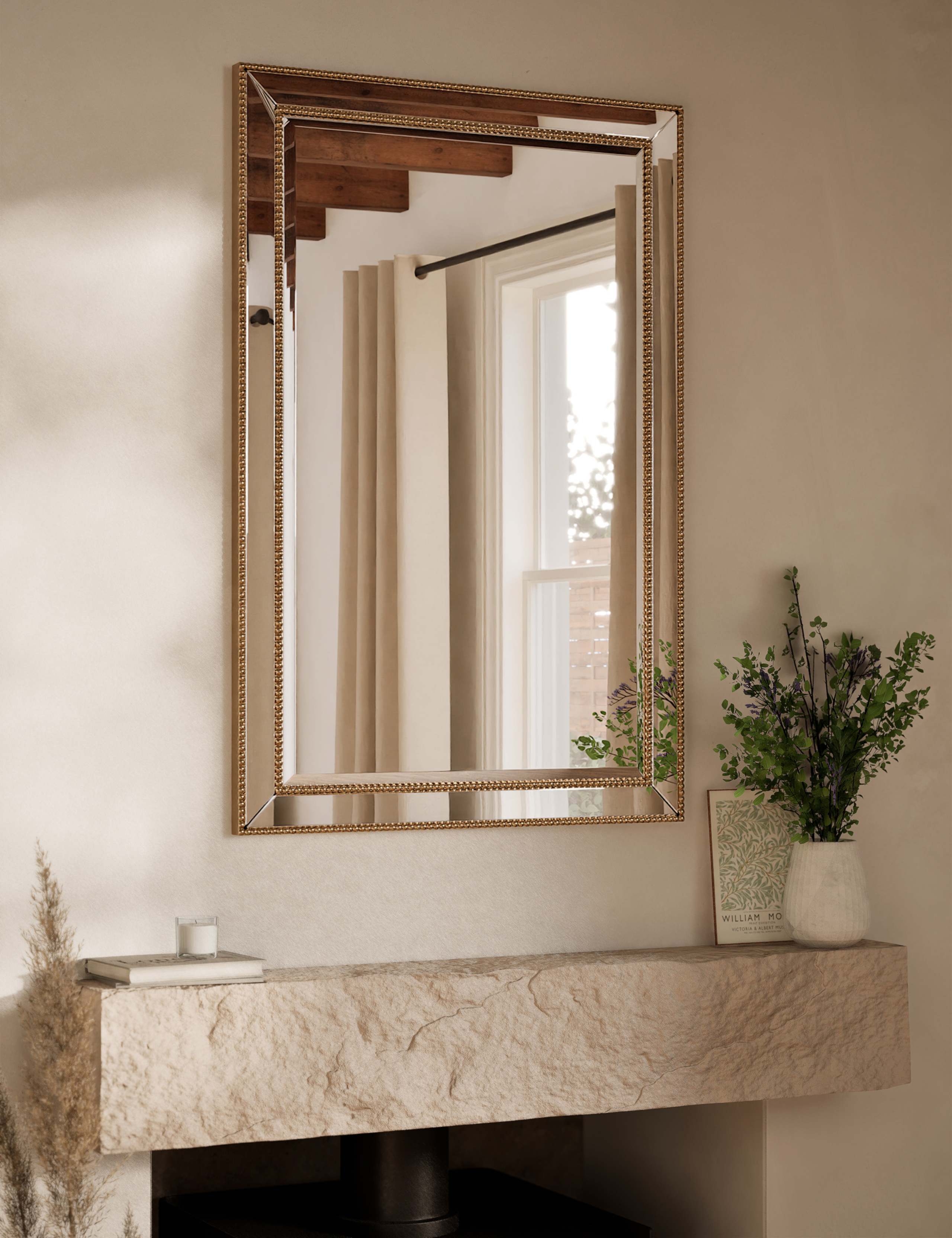 Beatrice Rectangular Wall Mirror