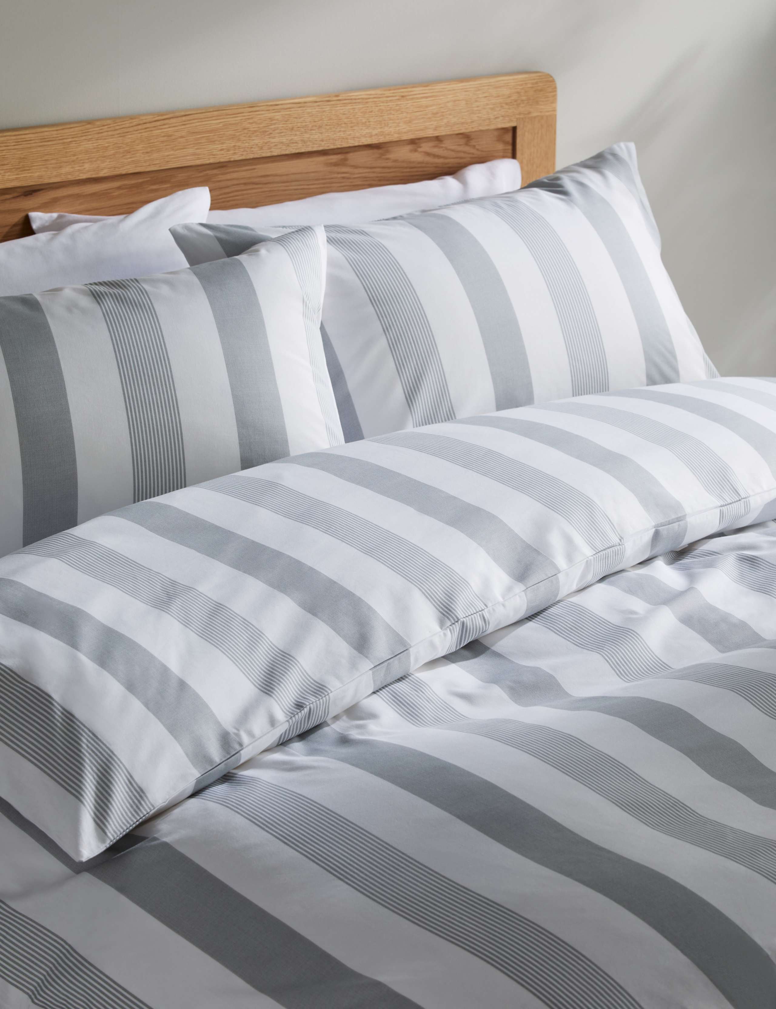 Pure Cotton Signature Stripe Bedding Set