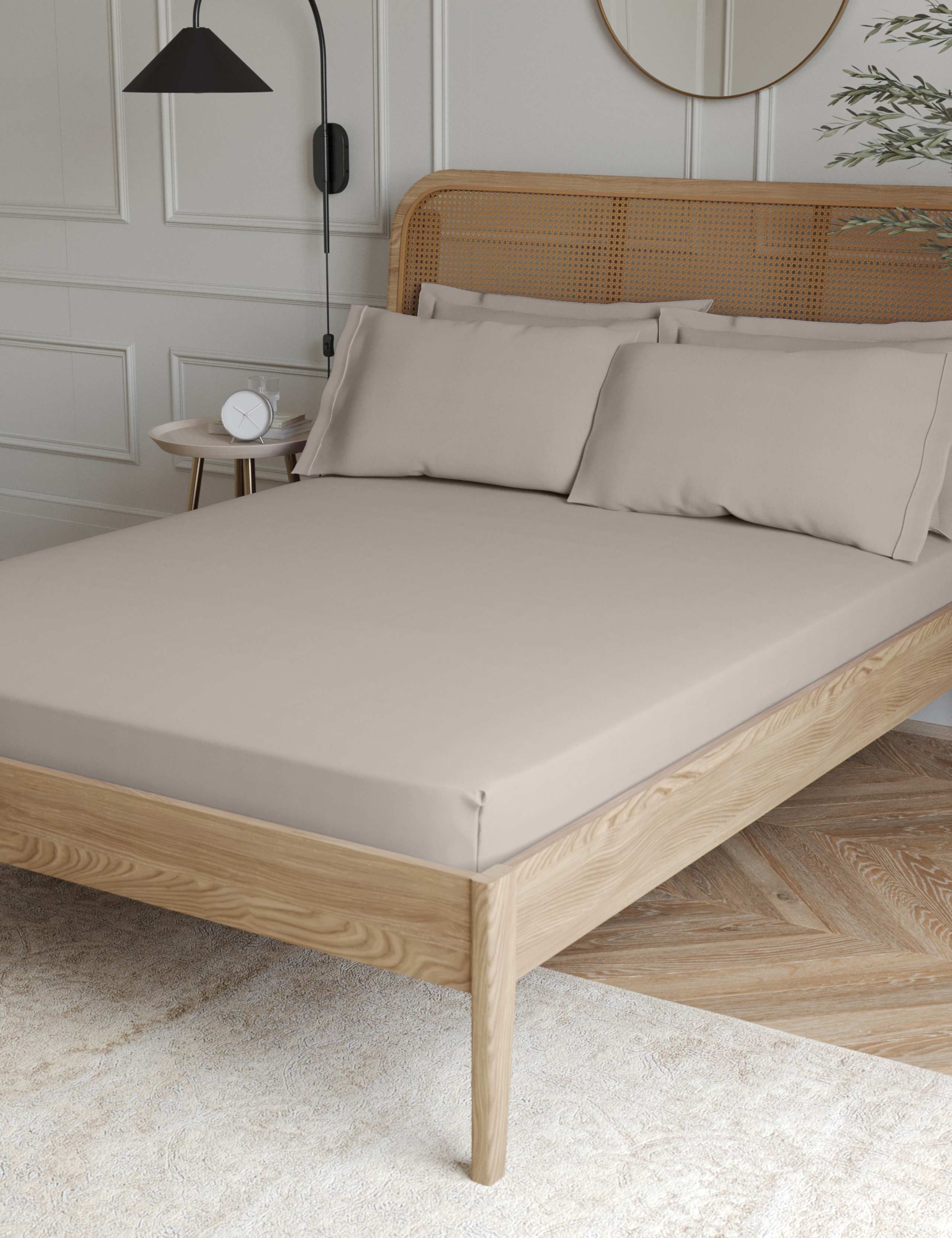 Egyptian Cotton 230 Thread Count Fitted Sheet