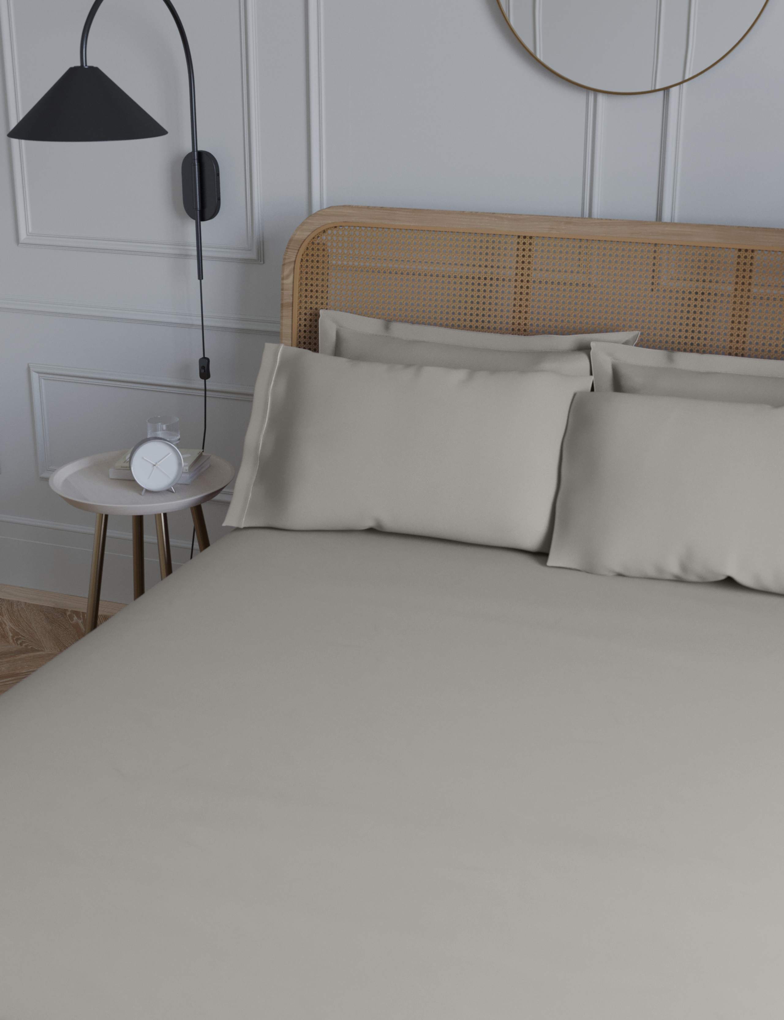 Egyptian Cotton 230 Thread Count Extra Deep Fitted Sheet