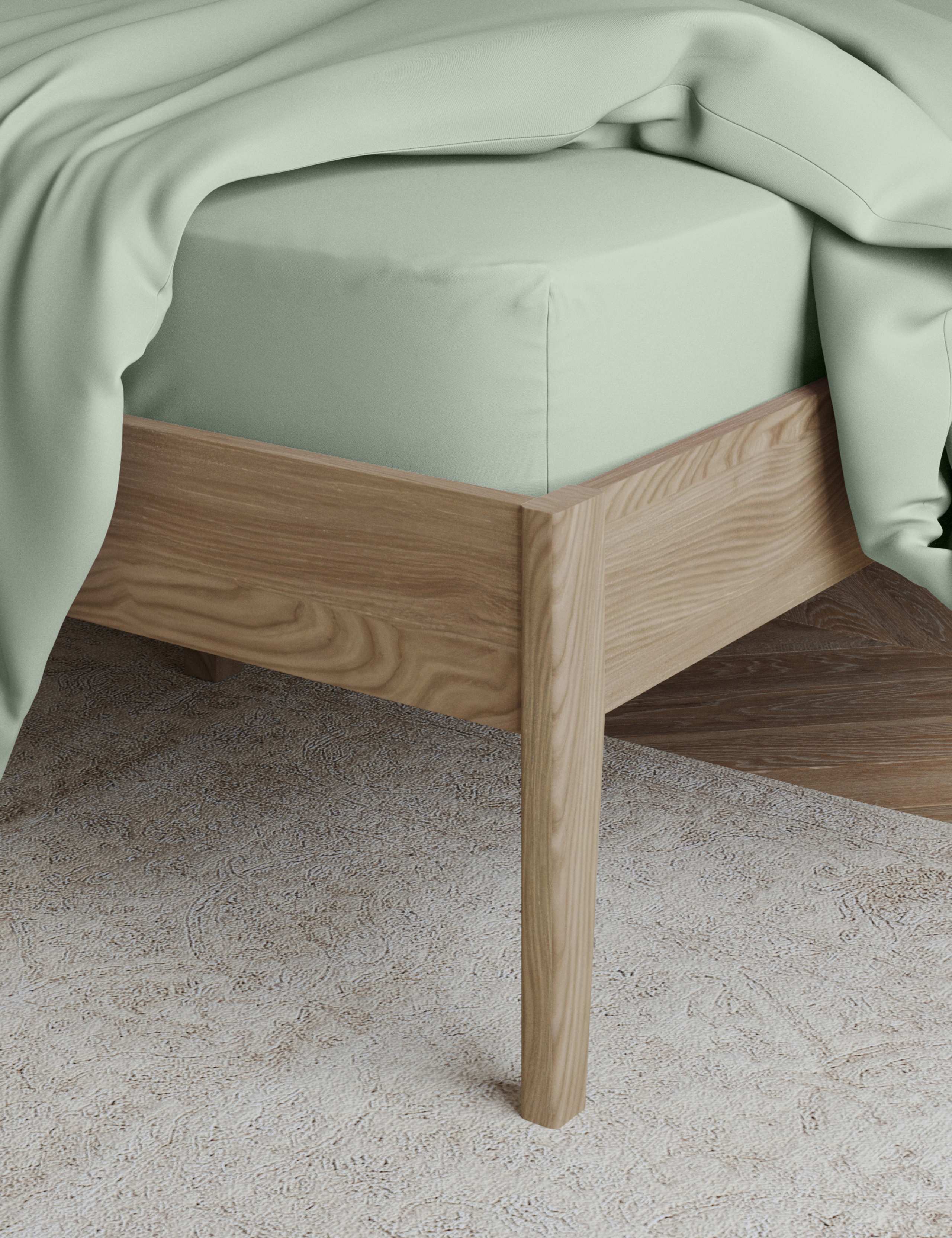 Egyptian Cotton 230 Thread Count Extra Deep Fitted Sheet