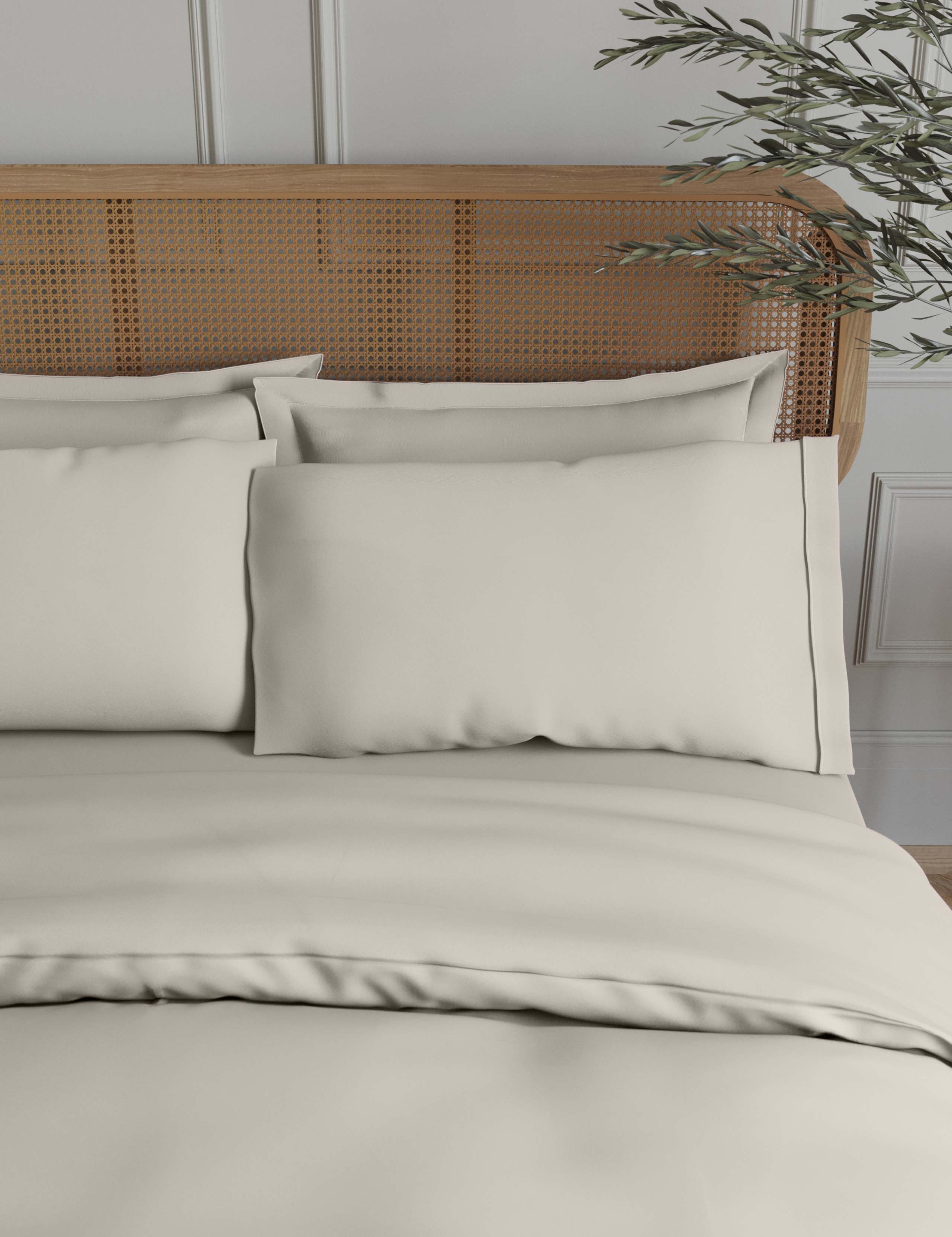 2pk Egyptian Cotton 230 Thread Count Pillowcases