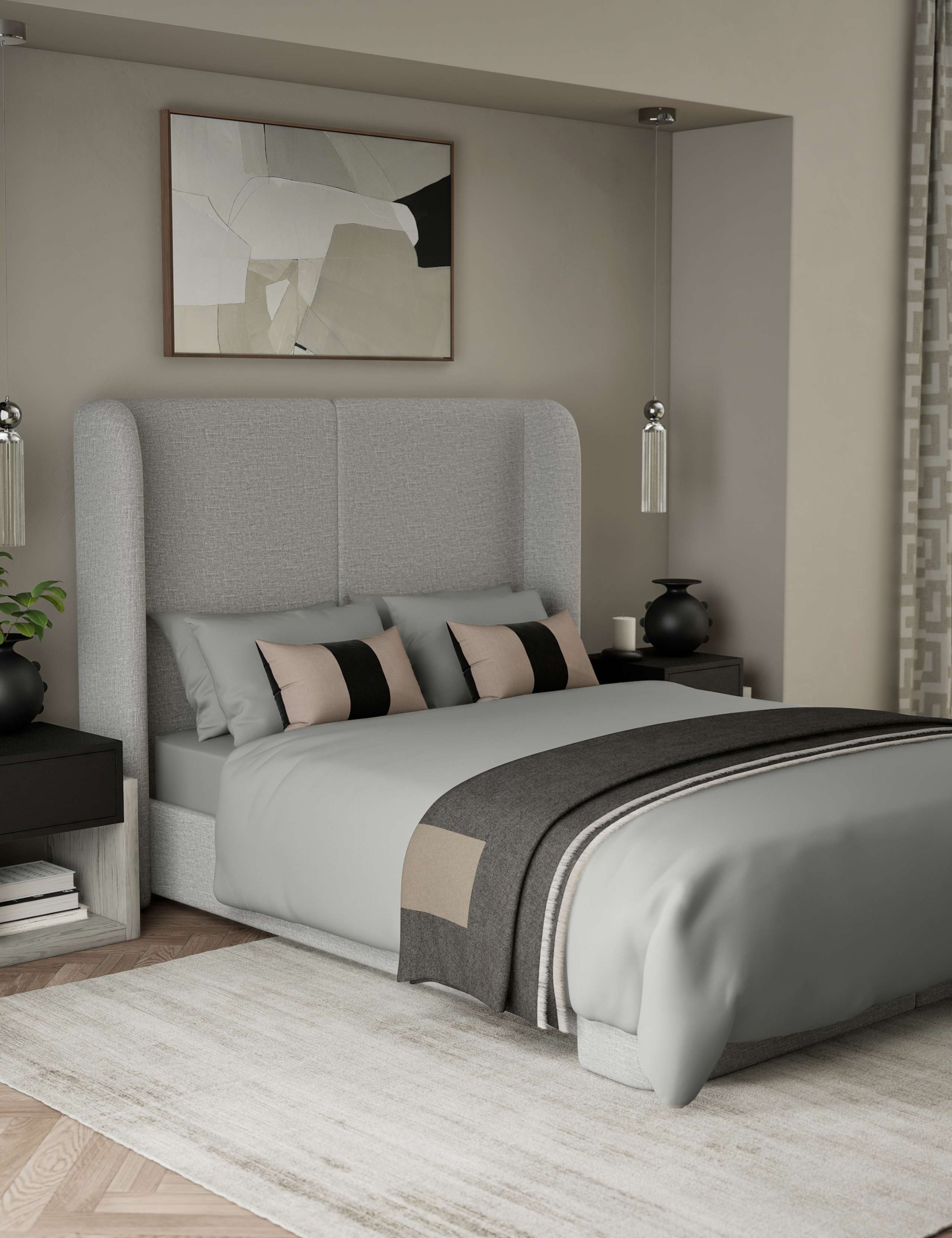 500 Thread Count Pure Cotton Sateen Bedding Set