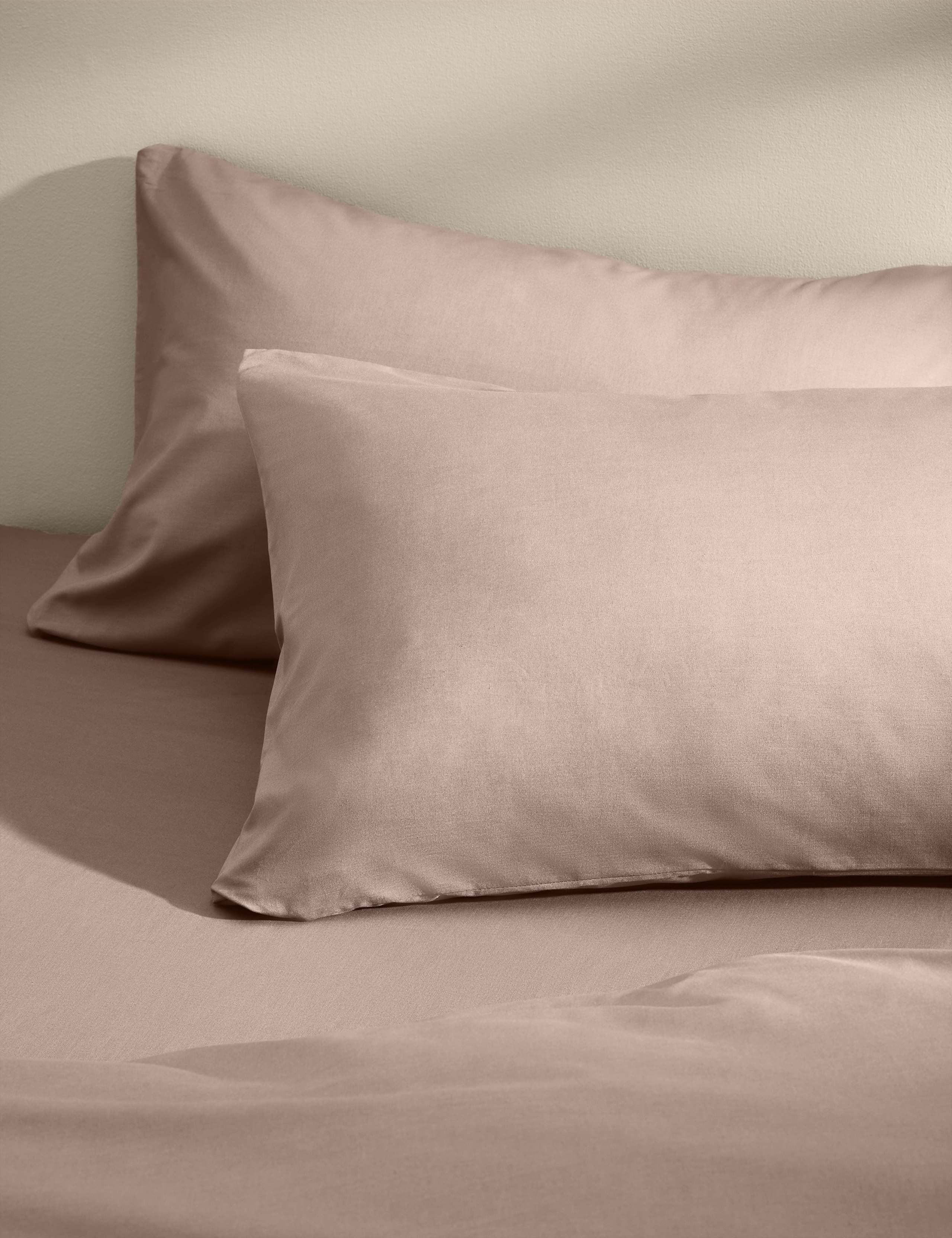 2pk Cotton Rich Pillowcases