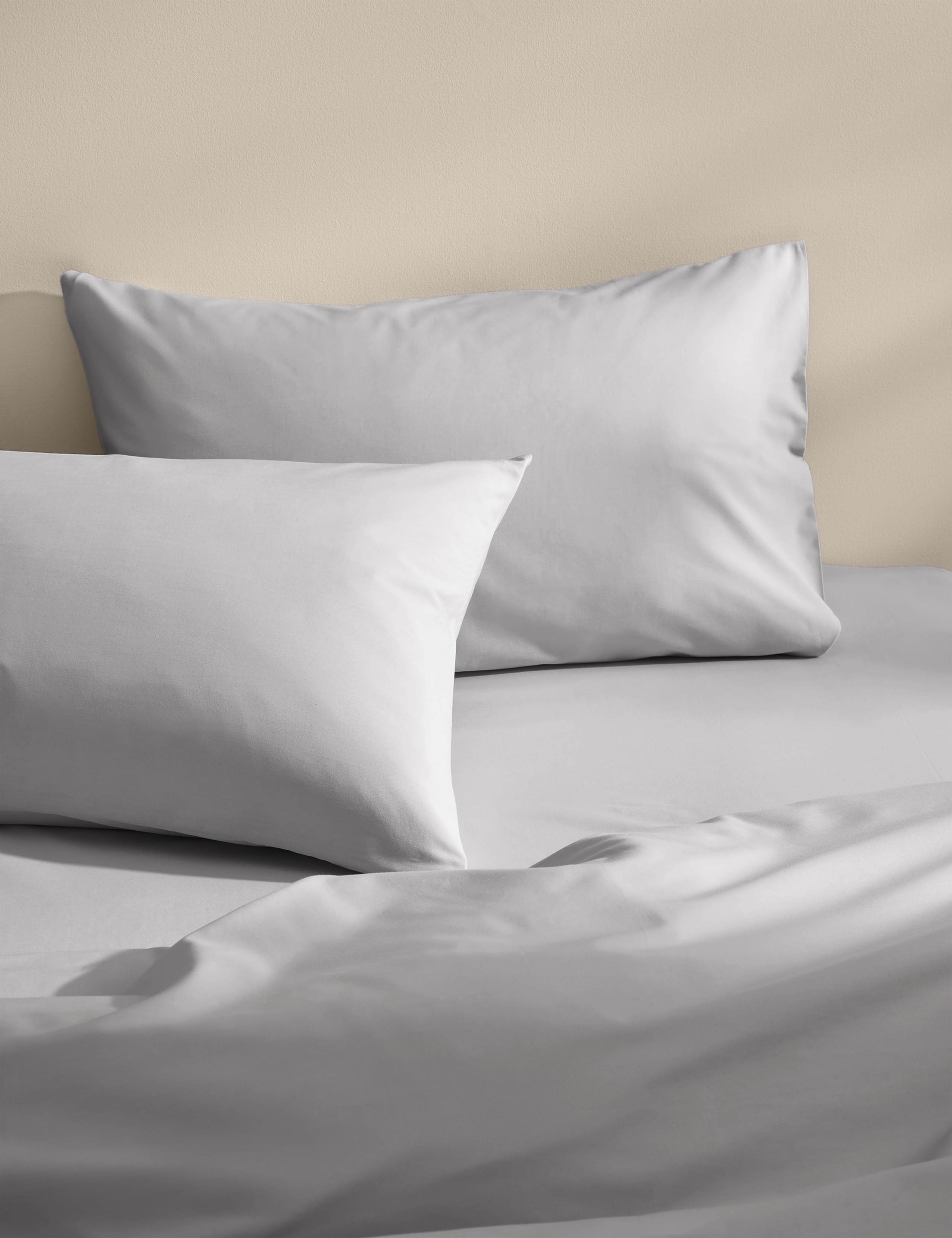 2pk Cotton Rich Pillowcases