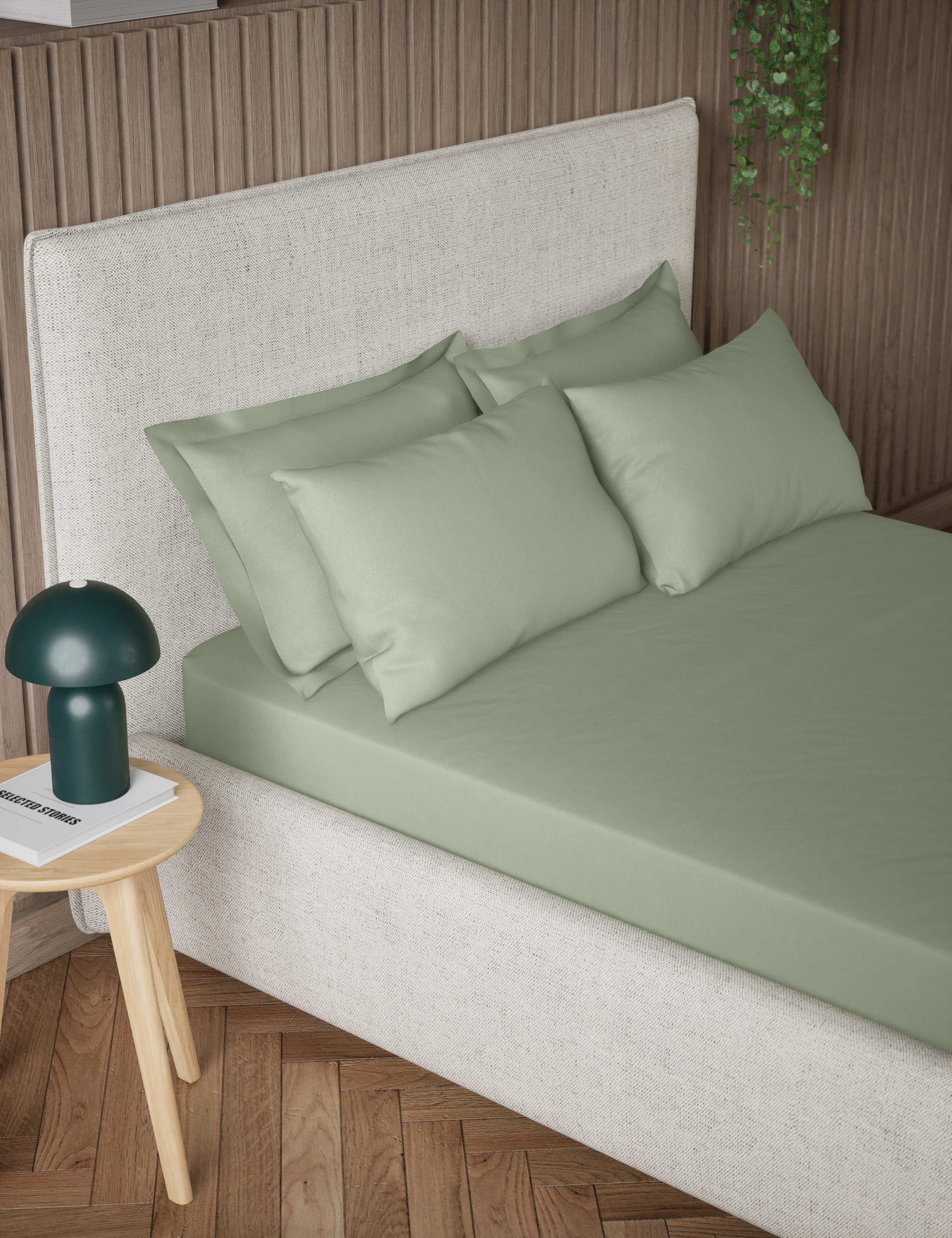 Pure Cotton 300 Thread Count Deep Fitted Sheet