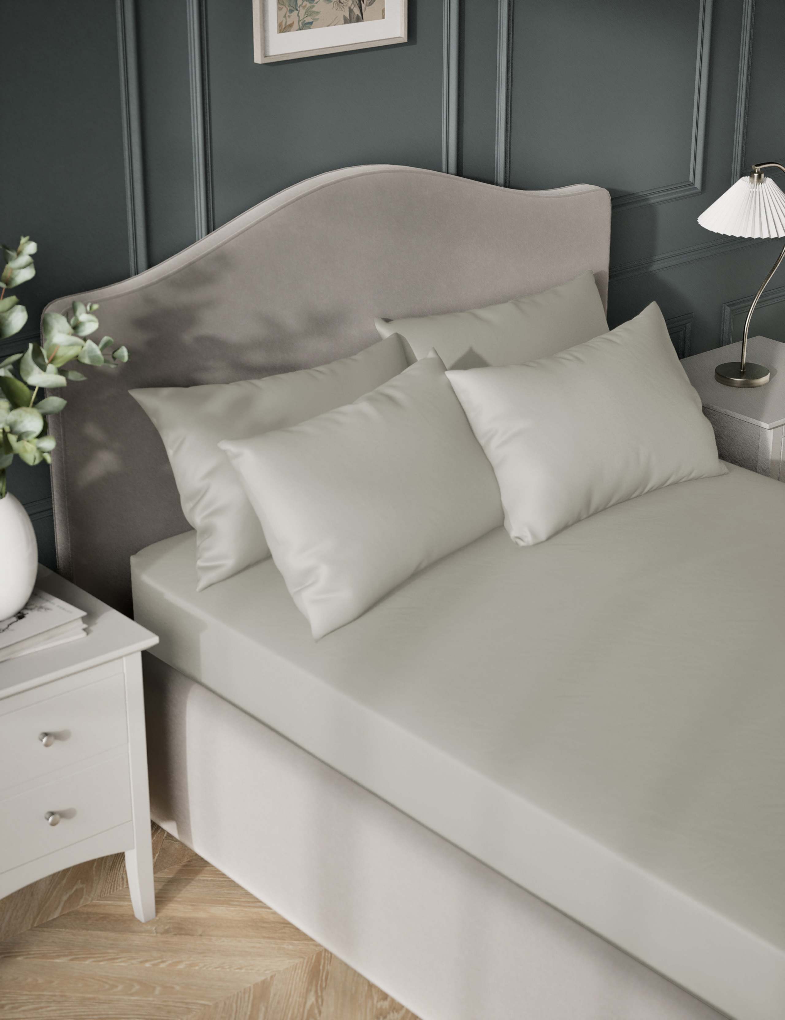 Egyptian Cotton Sateen 400 Thread Count Deep Fitted Sheet