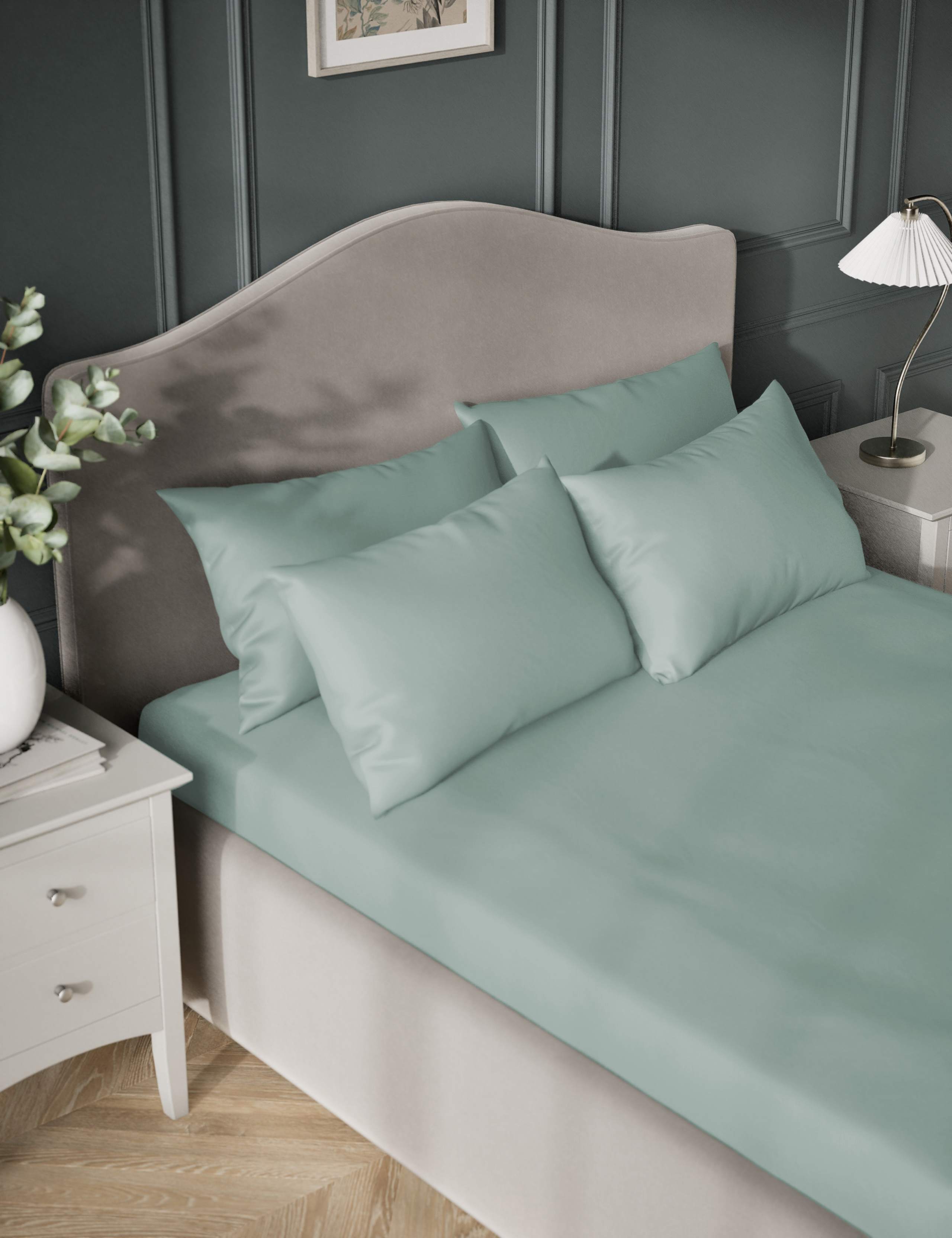 Egyptian Cotton Sateen 400 Thread Count Flat Sheet