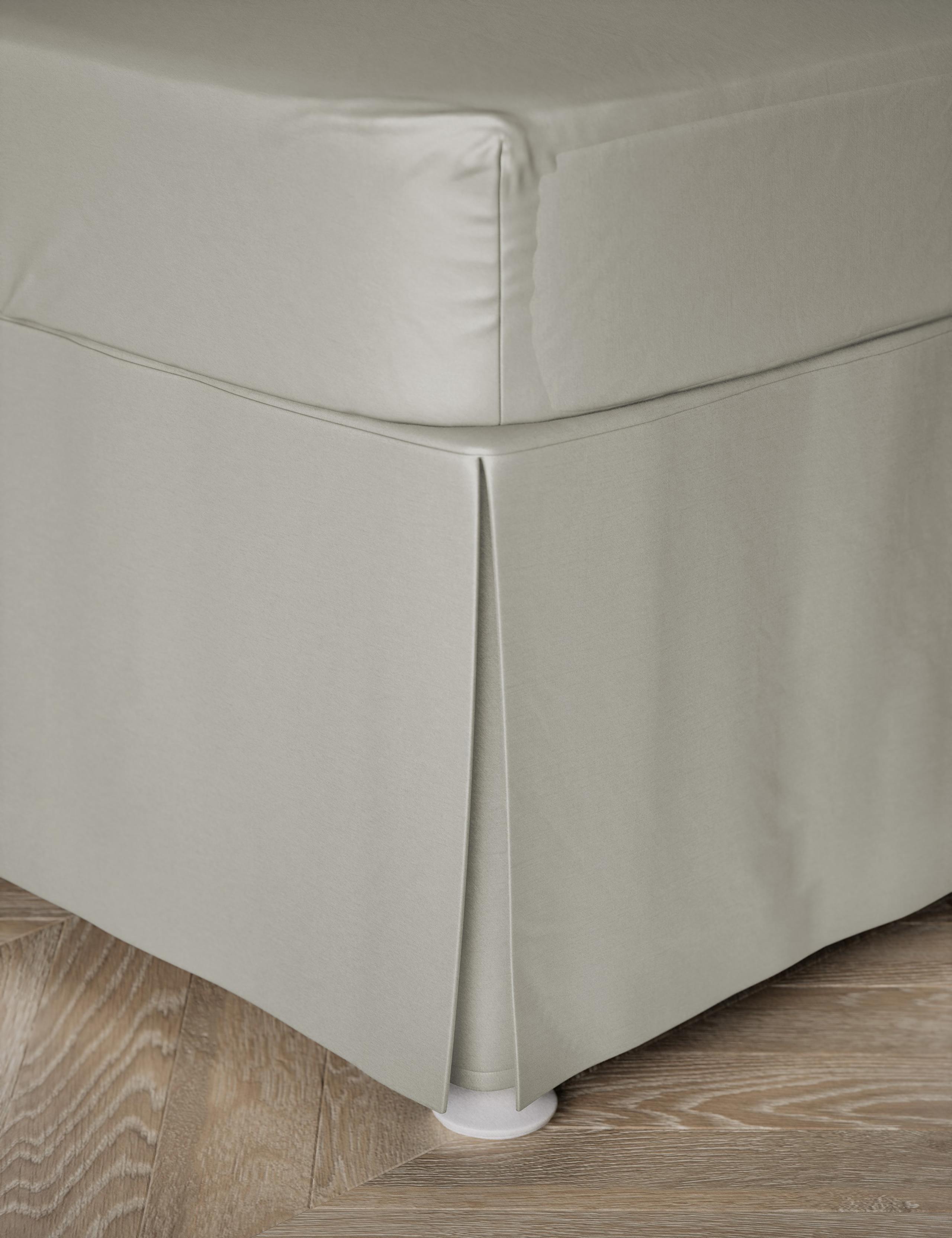 Egyptian Cotton Sateen 400 Thread Count Base Valance Sheet