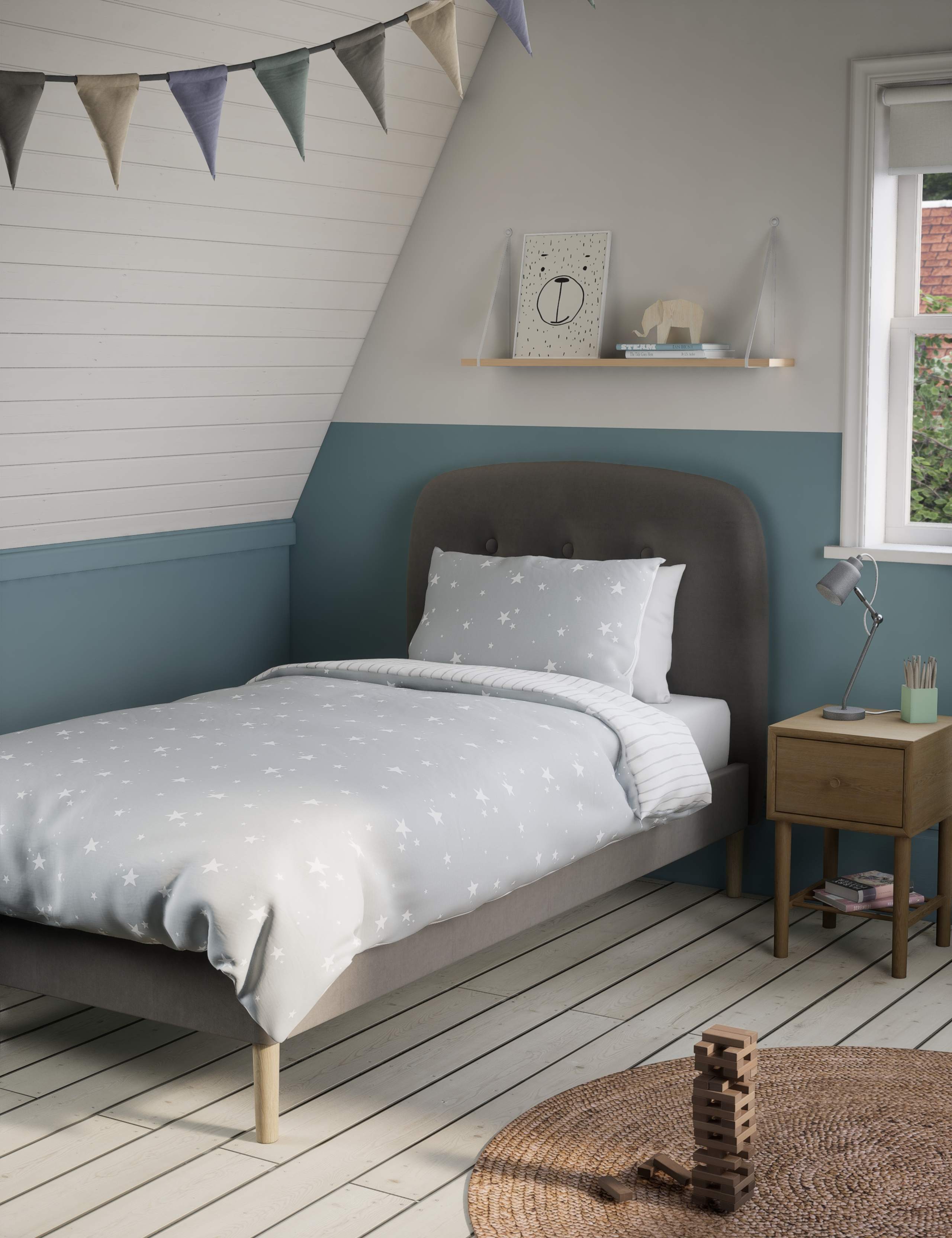 Ditsy Stars Lyocell Rich Bedding Set