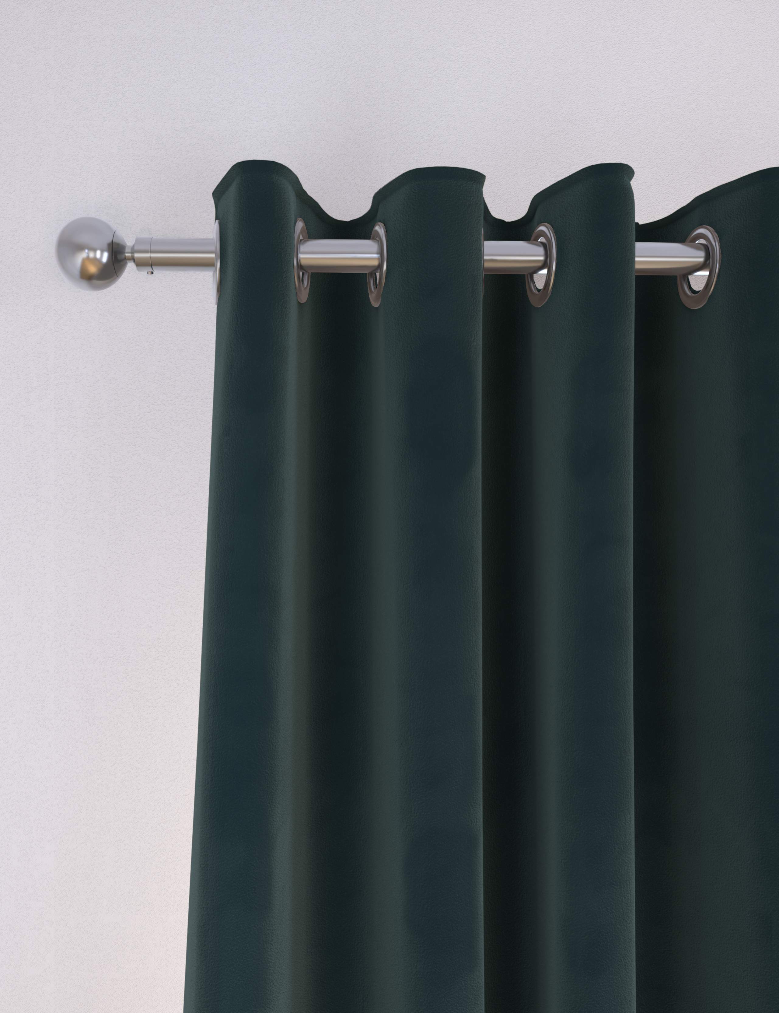 Velvet Eyelet Curtains