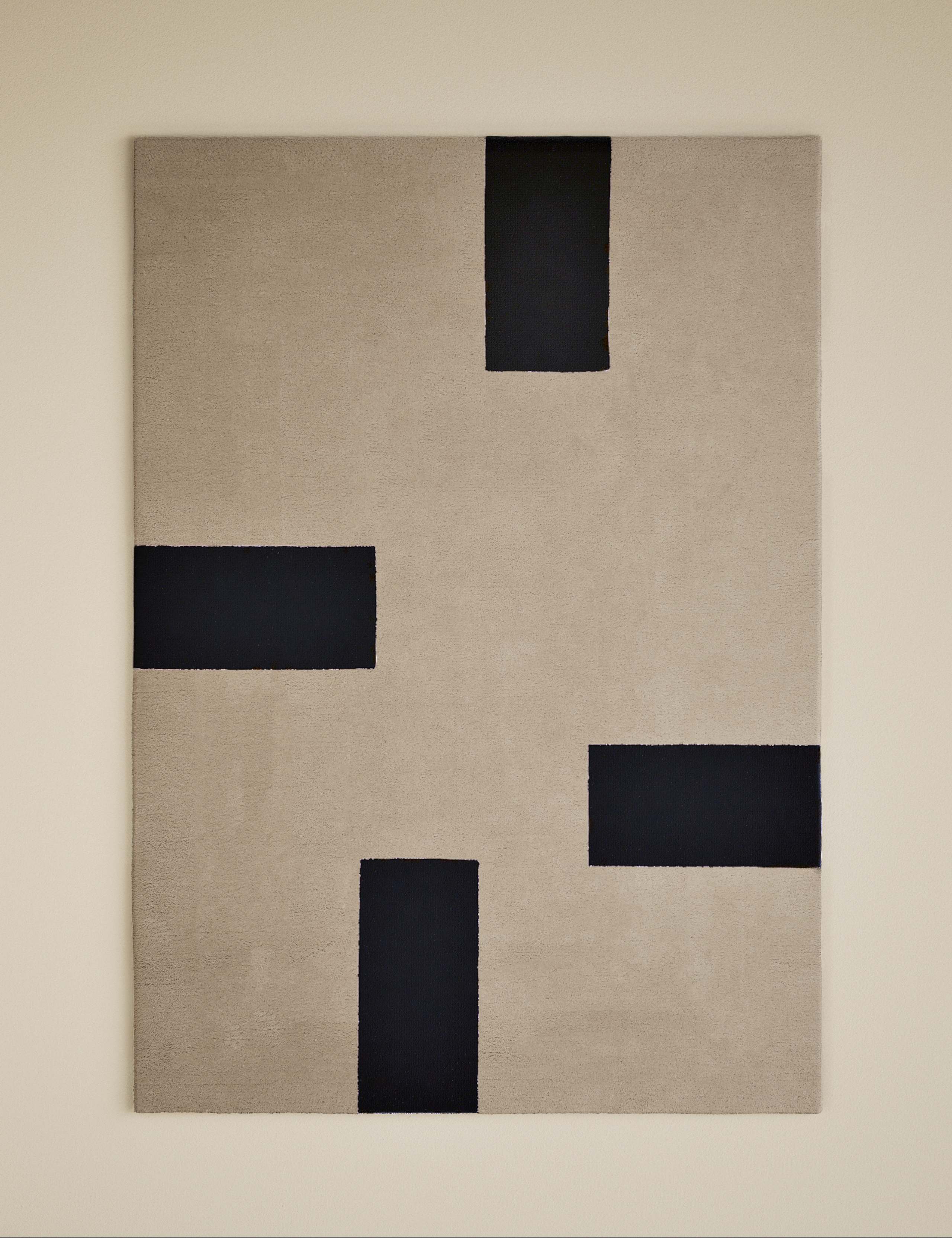 Pure Wool Dash Geometric Rug