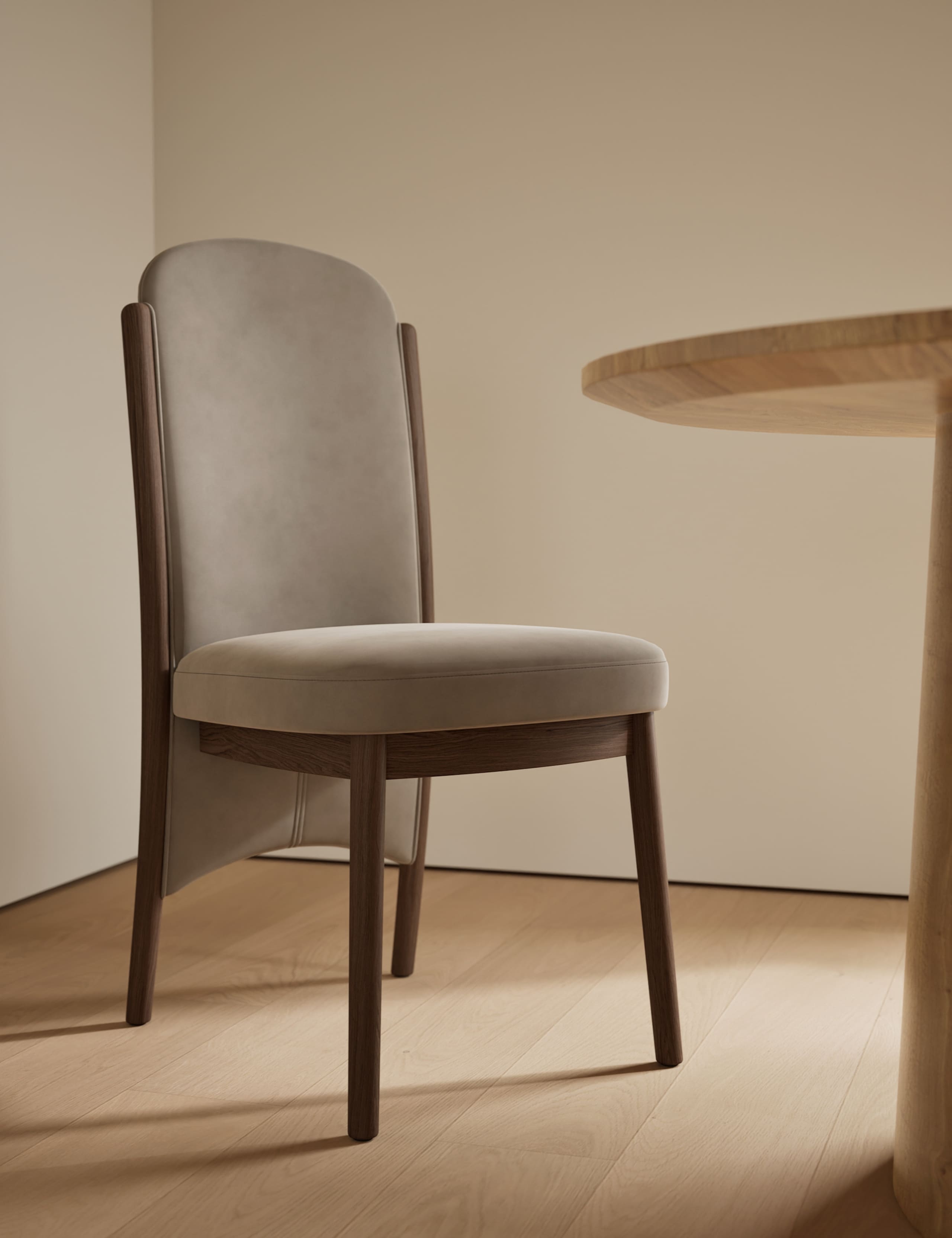 Set of 2 Blair Velvet Dining Chairs